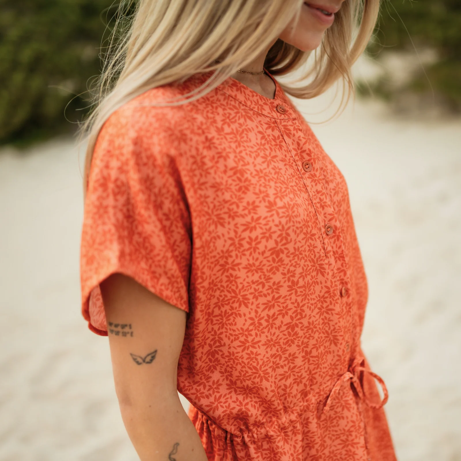 Blusenkleid Lotta mit Blumenmuster - Image 3