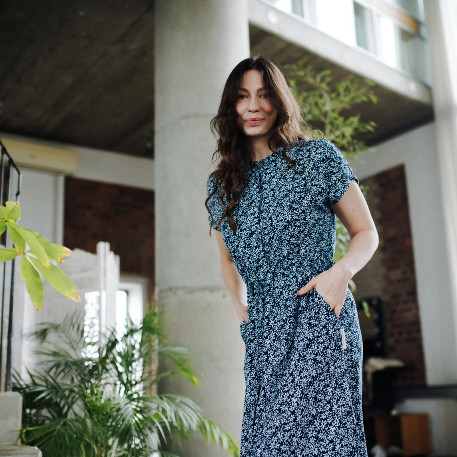 Blusenkleid Lotta mit Blumenmuster - Image 5