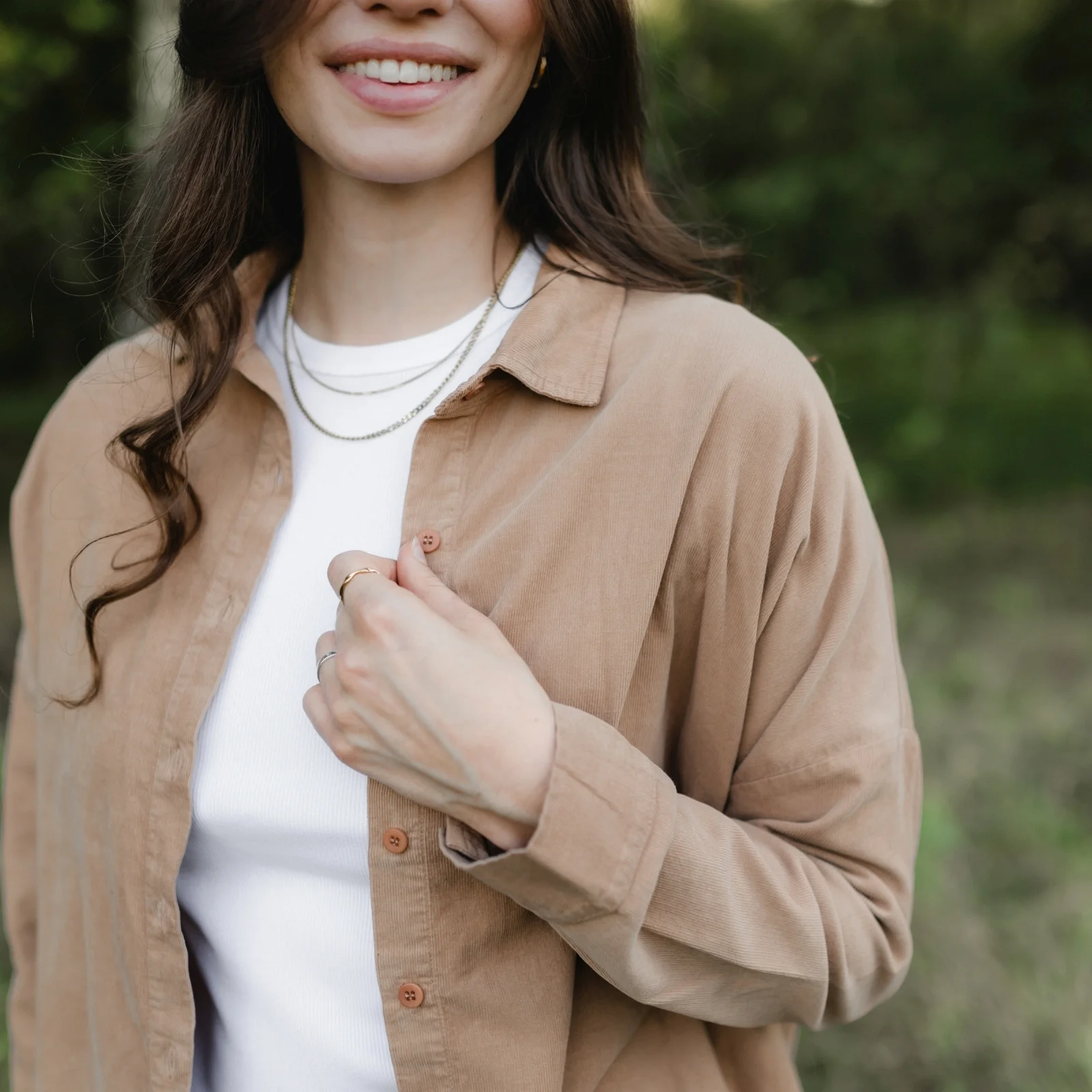 Cord Bluse Ruby - Image 2