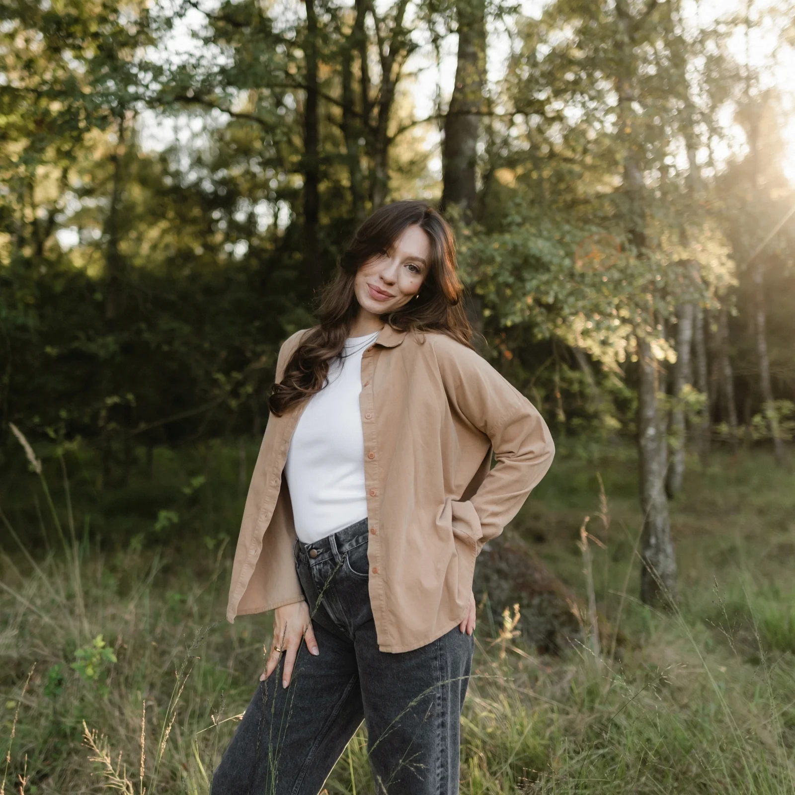 Cord Bluse Ruby - Image 5