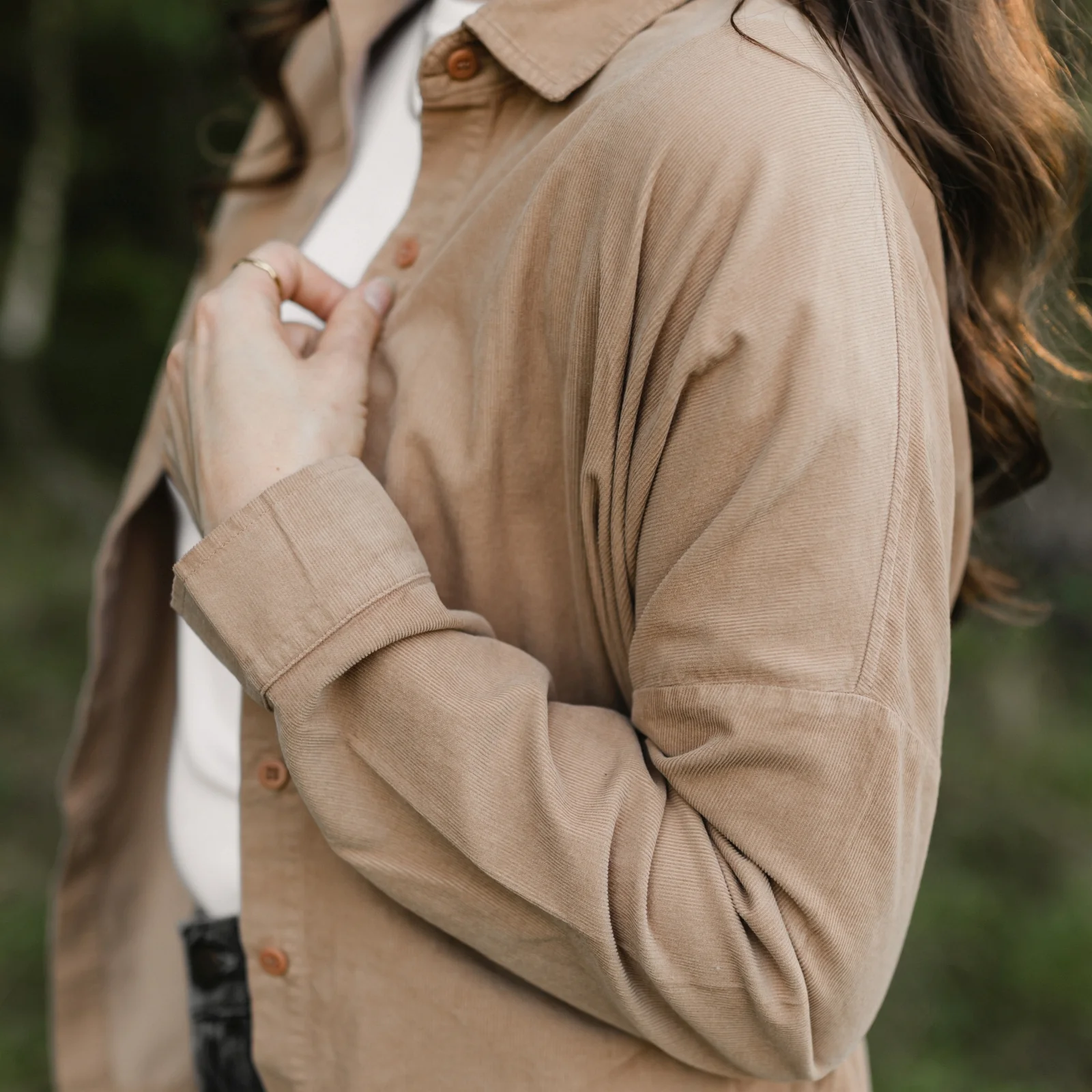 Cord Bluse Ruby - Image 7
