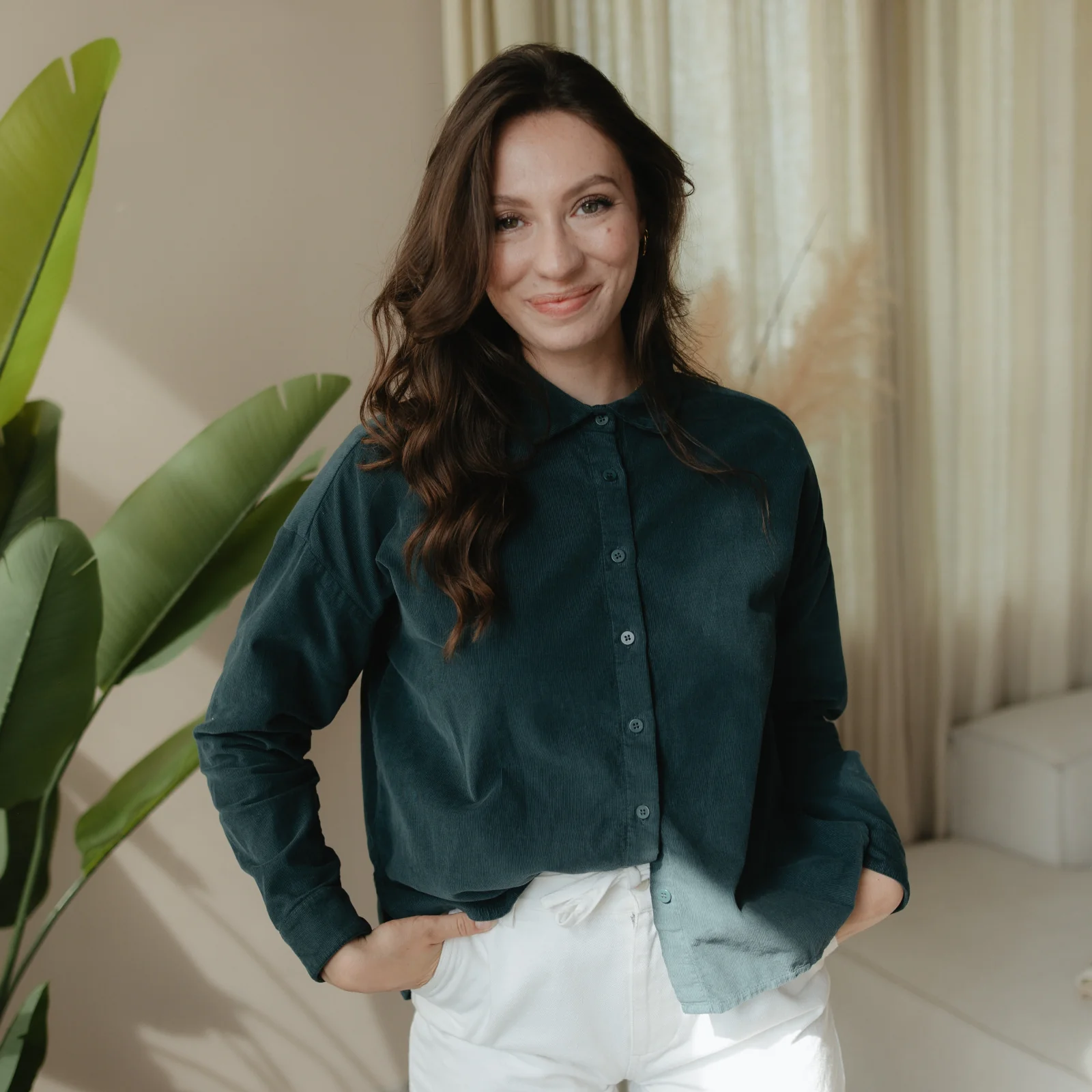 Cord Bluse Siri - Image 15