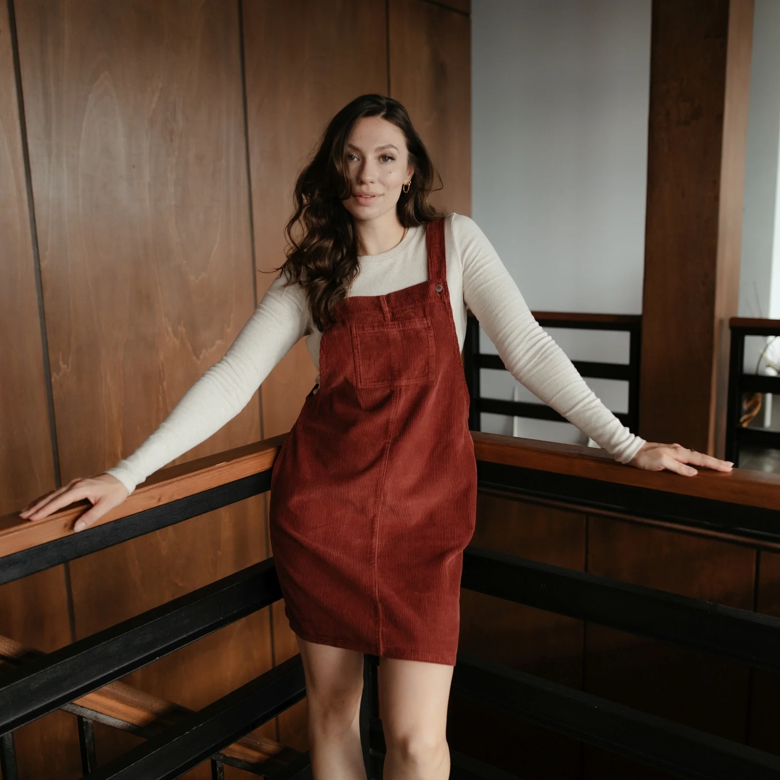 Cord Latzkleid Mika - Image 22