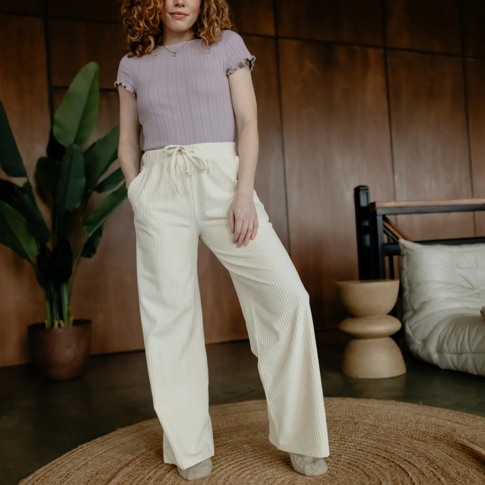 Cord Sweathose Lana - Image 8