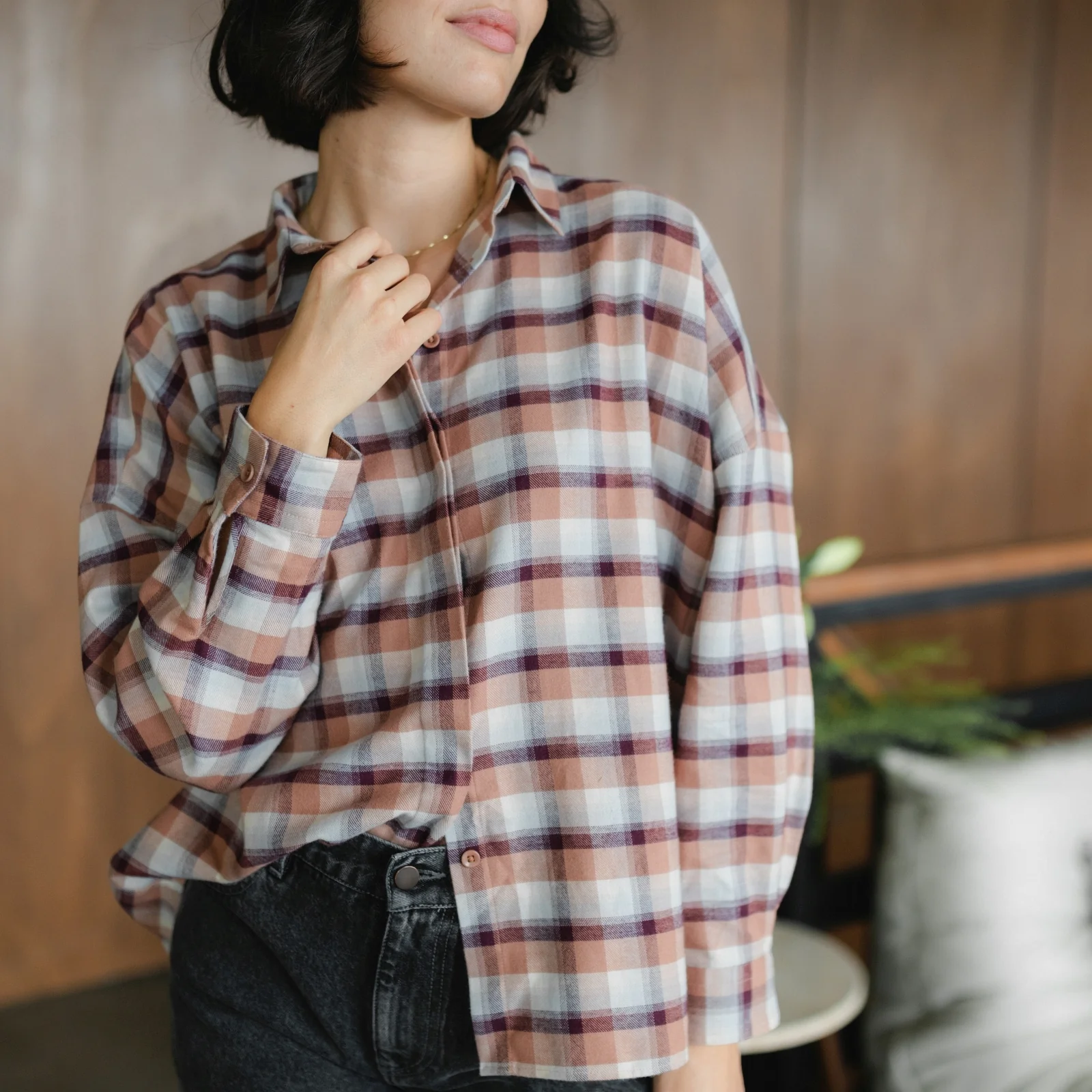 Flanell Bluse Femke - Image 13