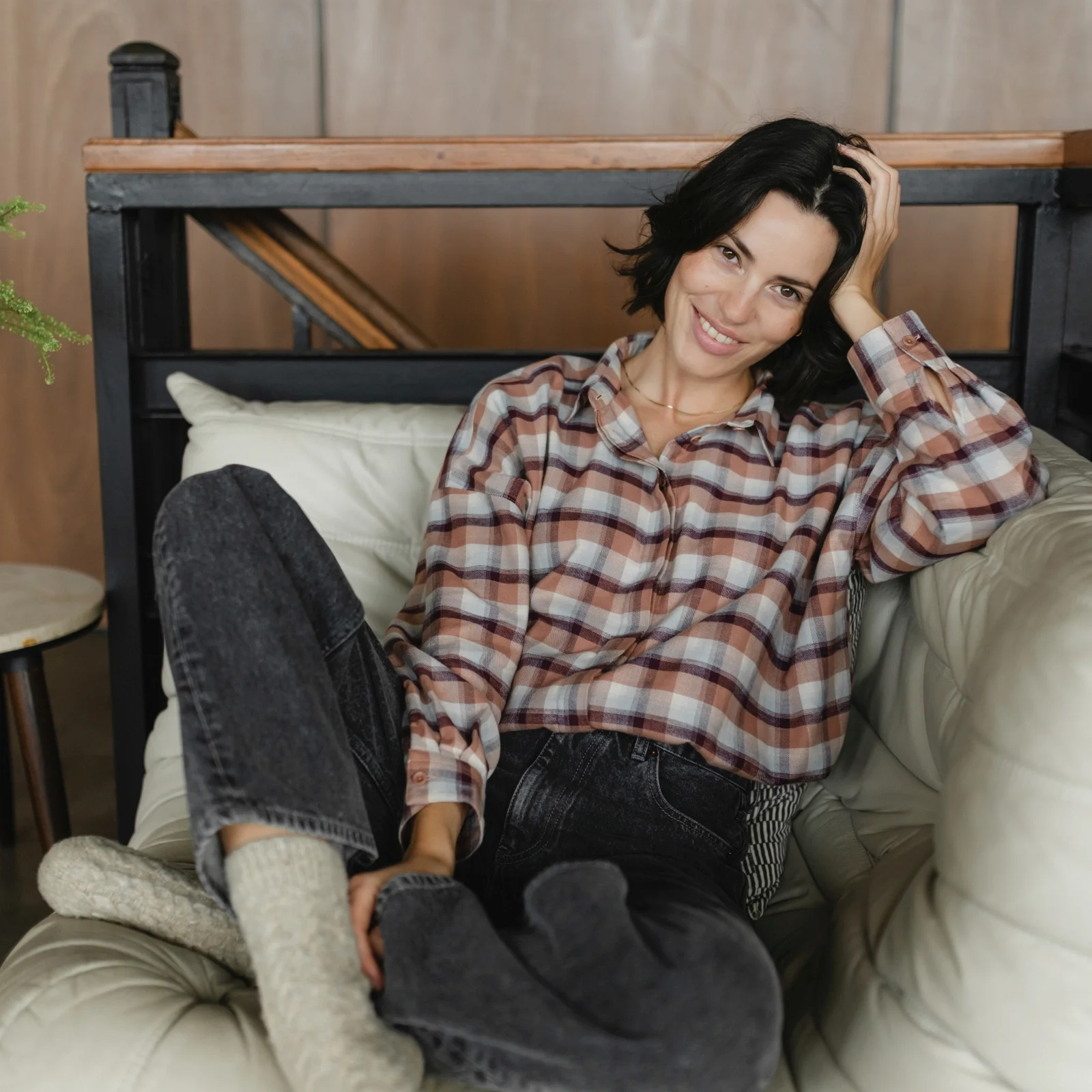 Flanell Bluse Femke - Image 6
