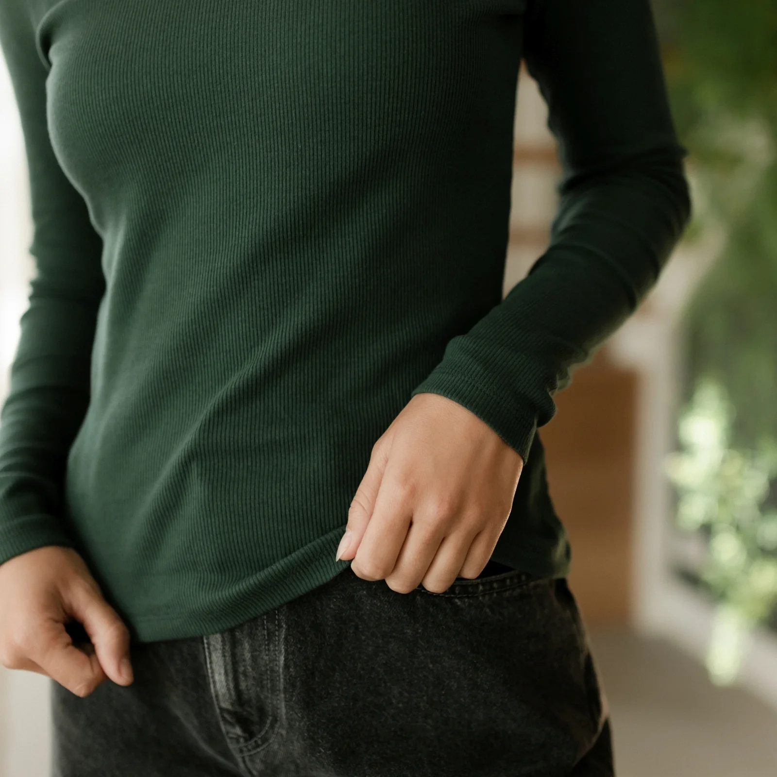 Geripptes Langarmshirt Lica - Image 10