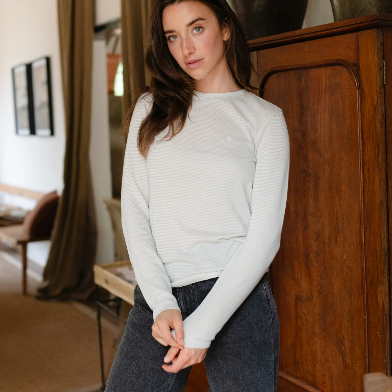 Gestreiftes Langarmshirt Alva - Image 20