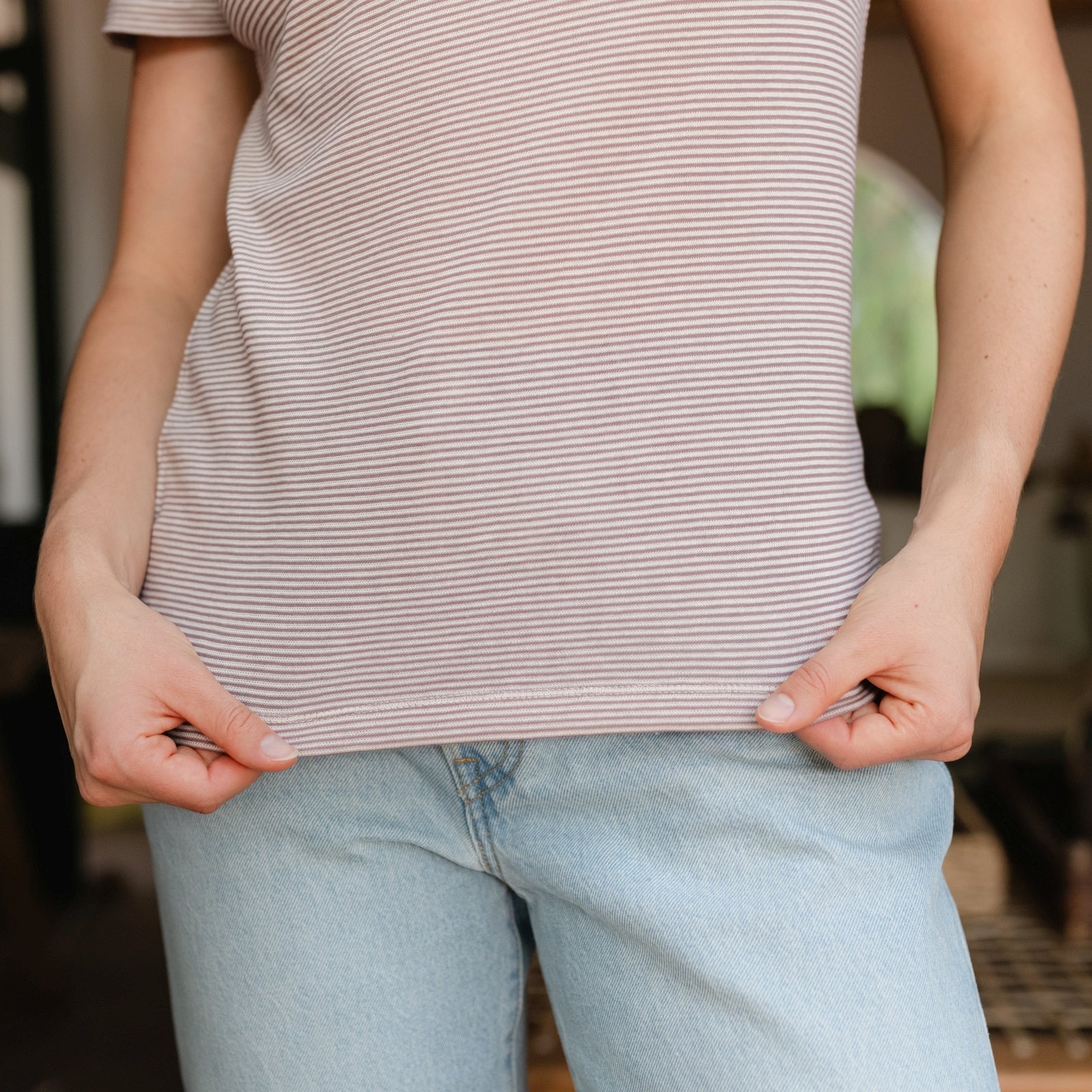 Gestreiftes T-Shirt Alva - Image 12