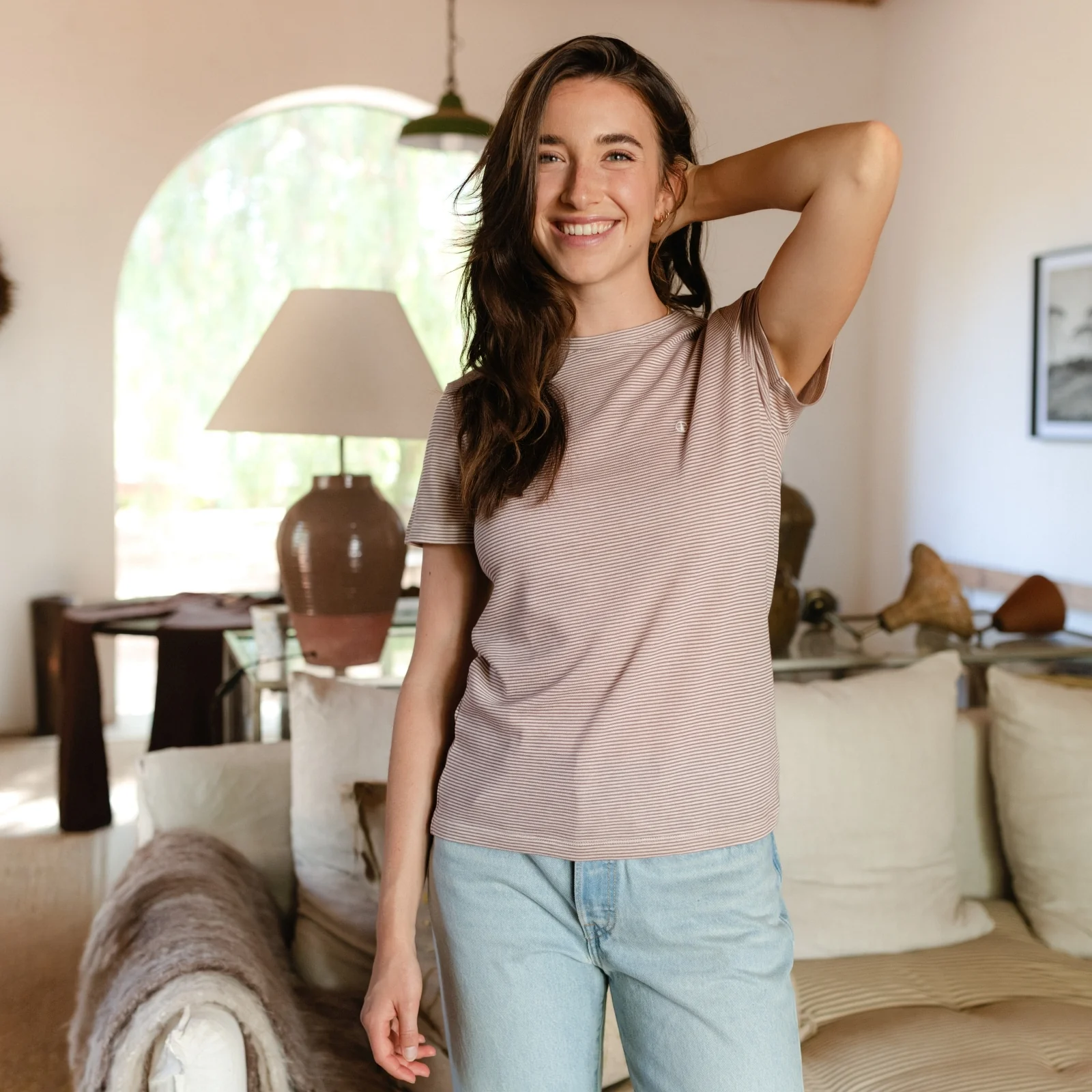 Gestreiftes T-Shirt Alva - Image 15