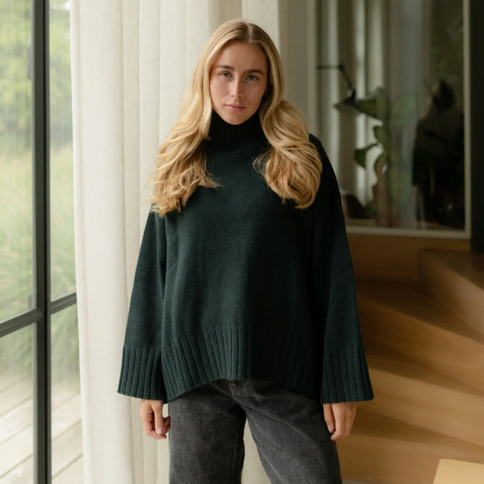 Wollpullover mit Rollkragen Mina - Image 11