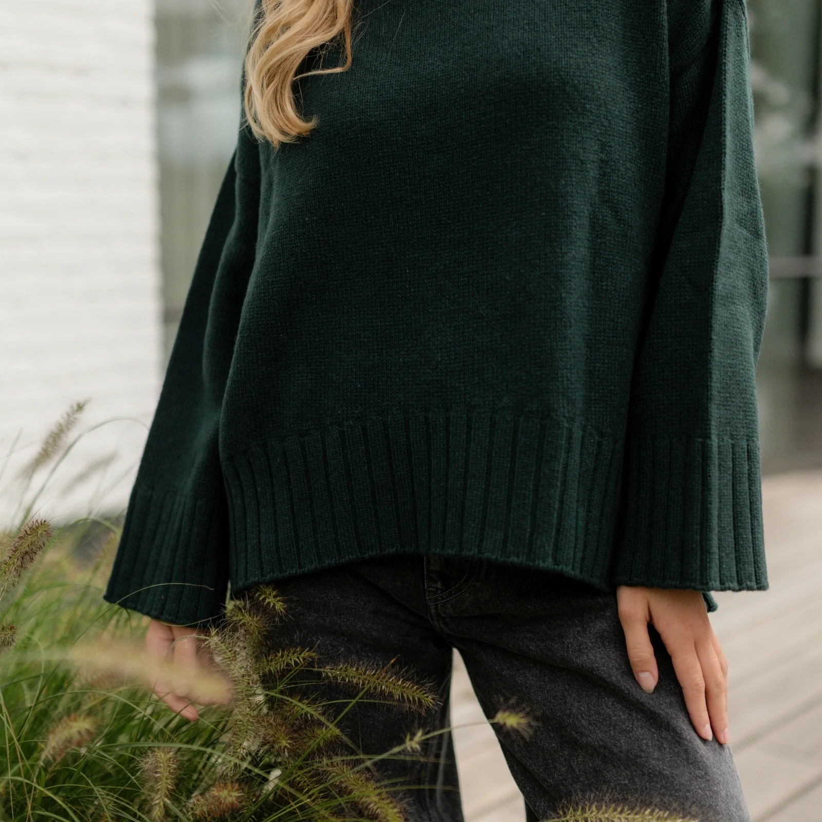 Wollpullover mit Rollkragen Mina - Image 14