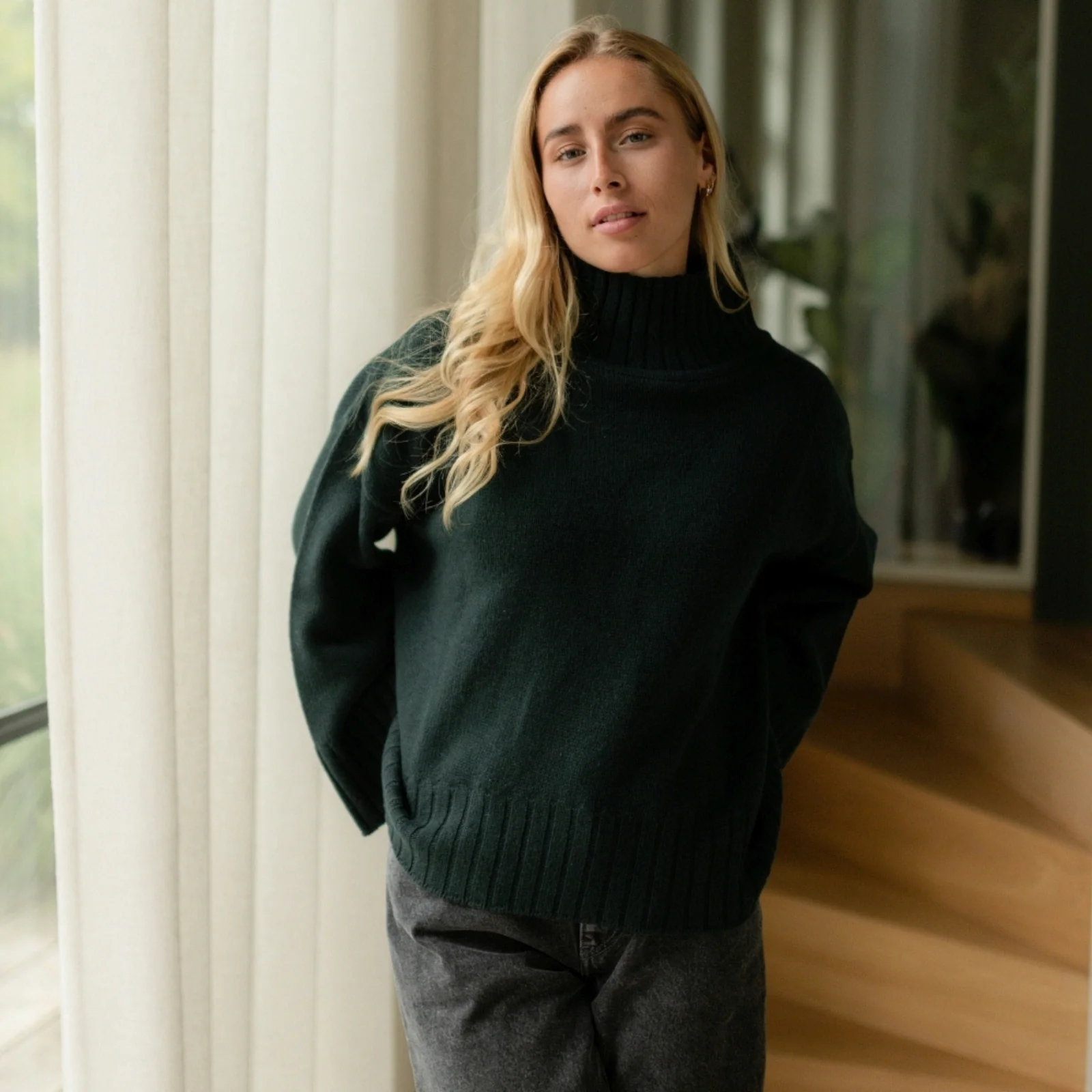 Wollpullover mit Rollkragen Mina - Image 23