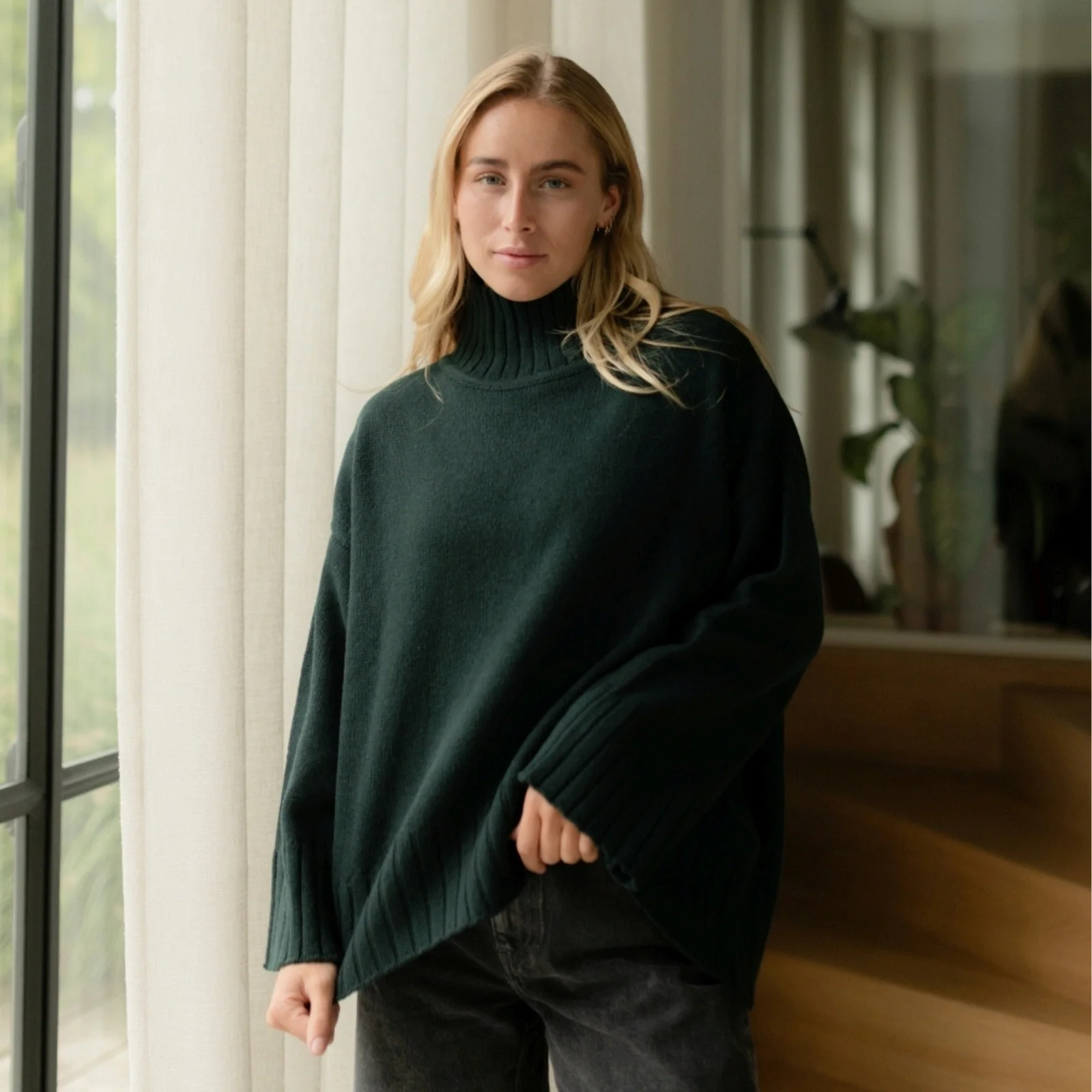 Wollpullover mit Rollkragen Mina - Image 3