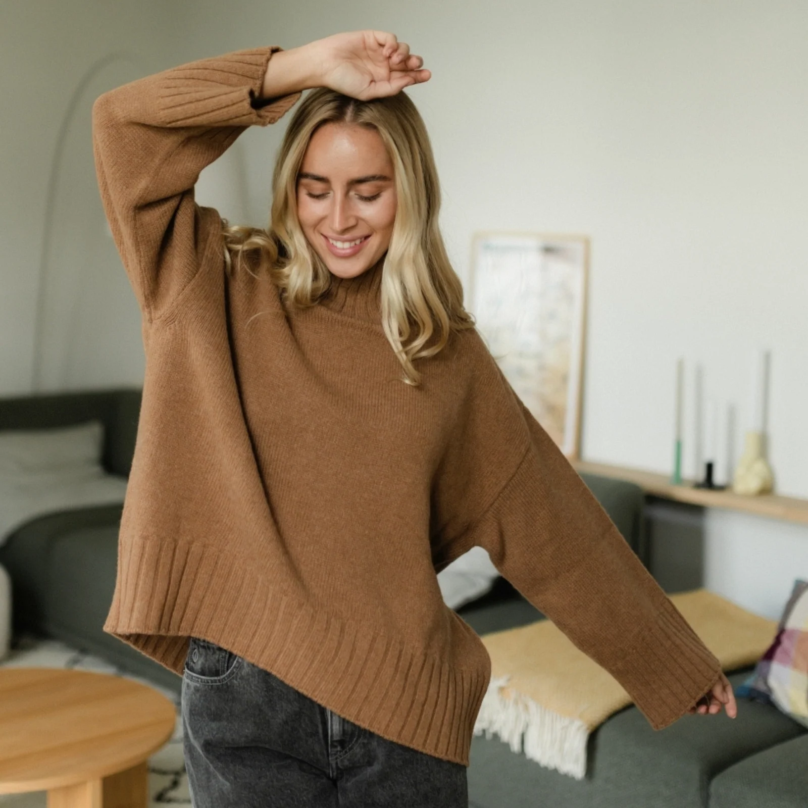 Wollpullover mit Rollkragen Mina - Image 17