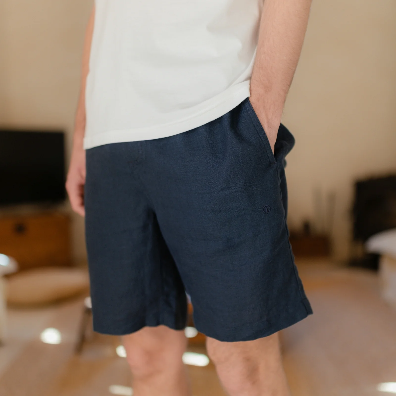Herren Leinen Shorts Nils - Image 12