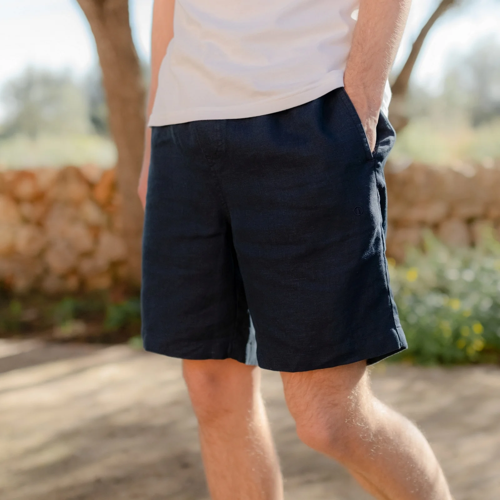 Herren Leinen Shorts Nils - Image 13