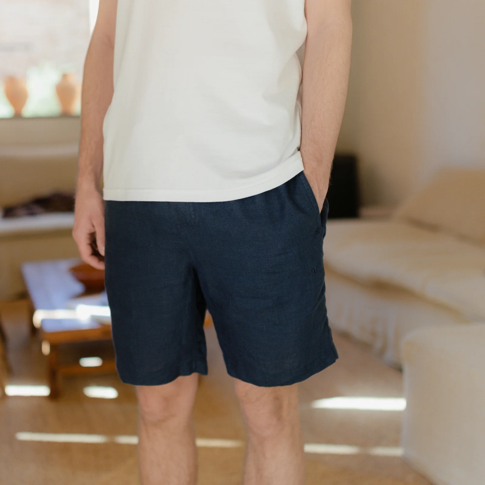 Herren Leinen Shorts Nils - Image 16