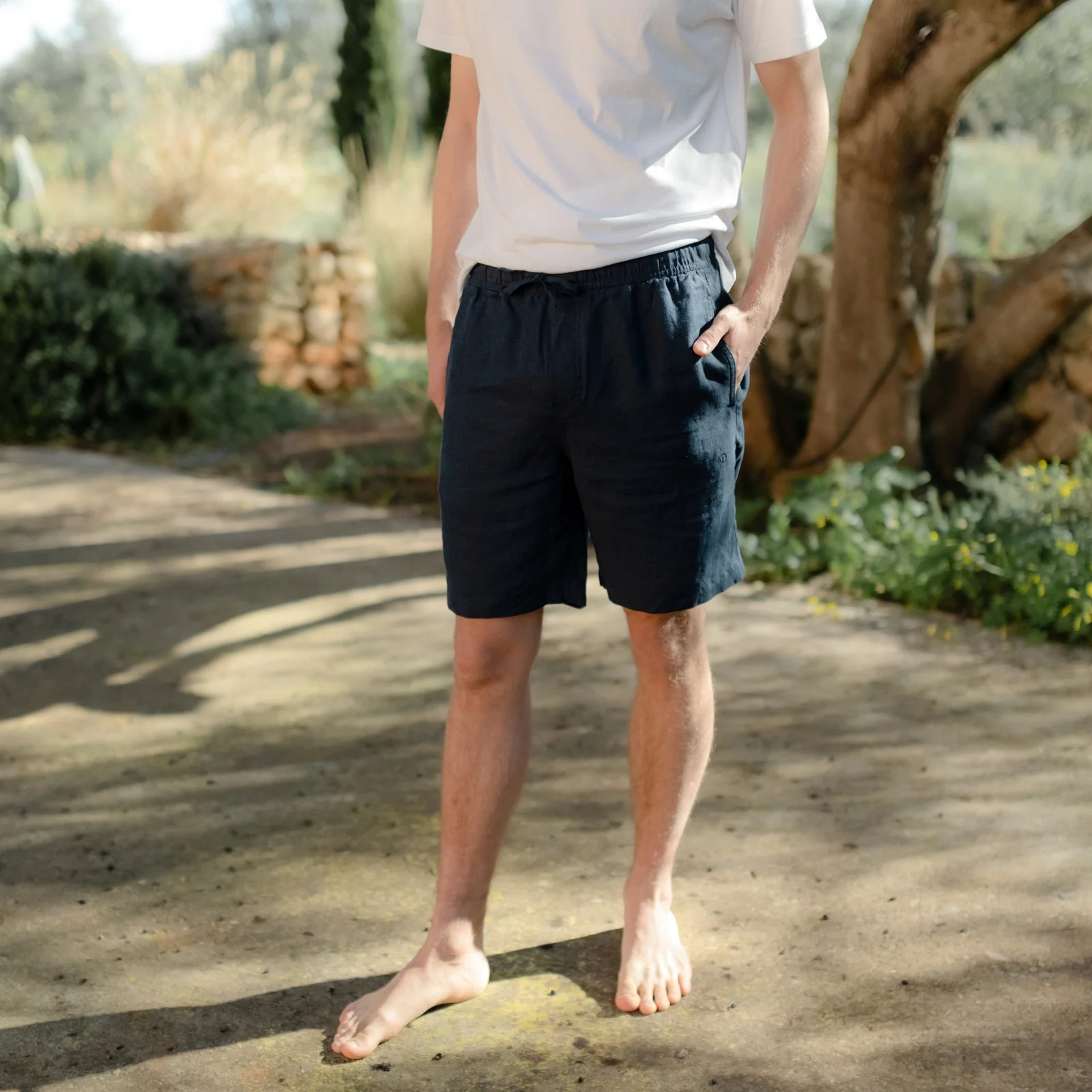 Herren Leinen Shorts Nils - Image 9