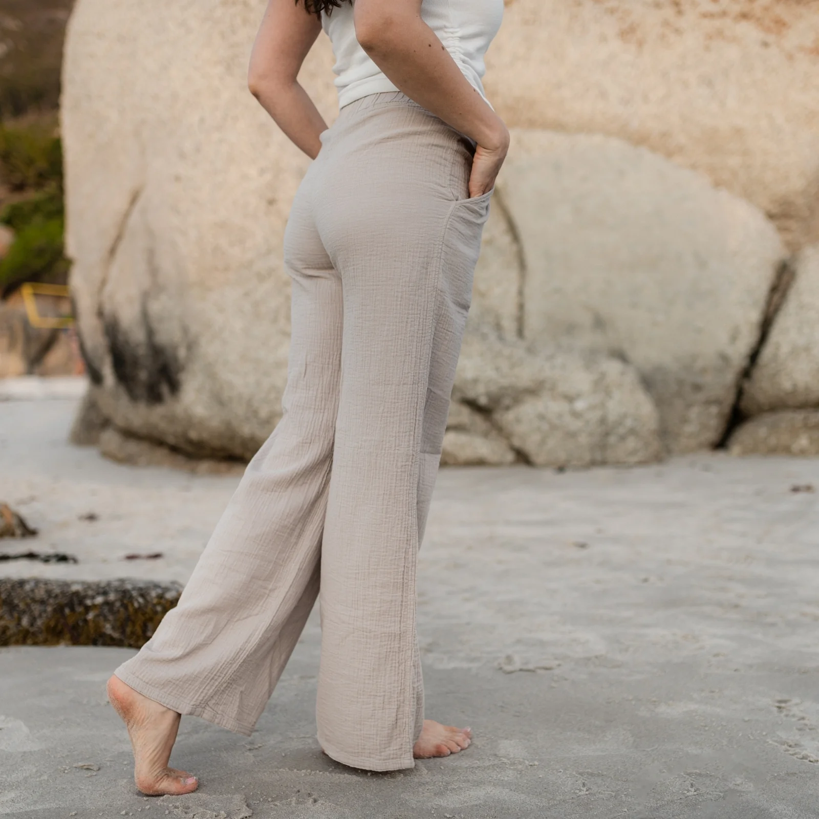 Musselin Hose Leja Lang - Image 17