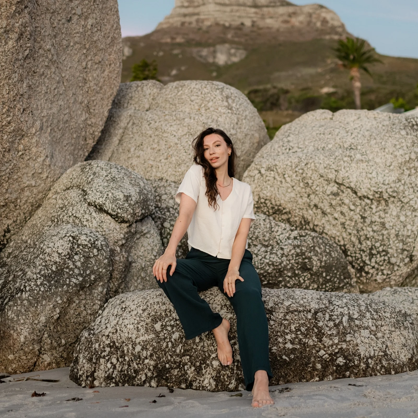 Musselin Hose Leja Lang - Image 6