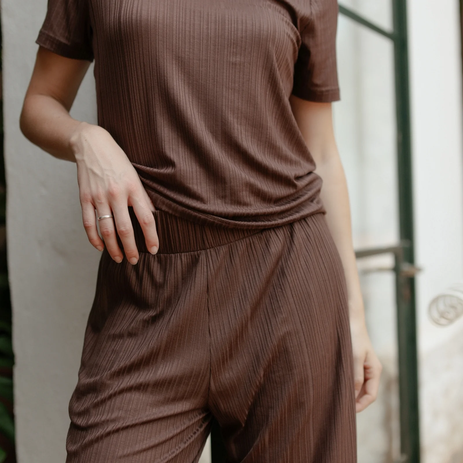 Fliessende weite Hose Lucy - Image 4