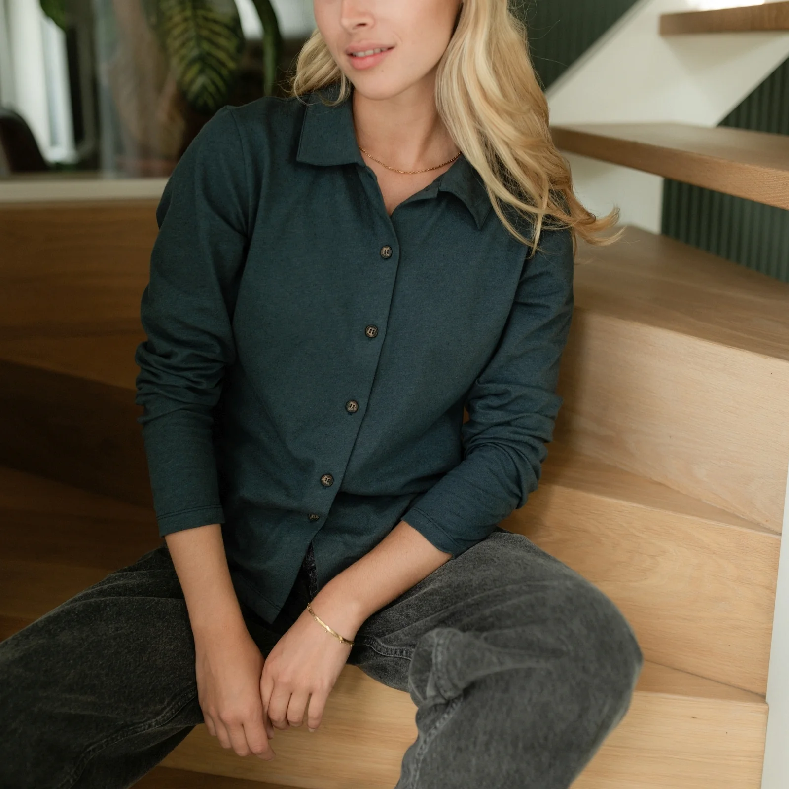 Jersey Bluse Sara - Image 8