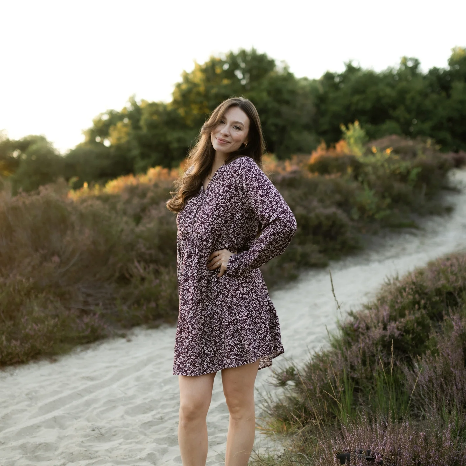 Kleid Ami mit Blumenmuster - Image 10