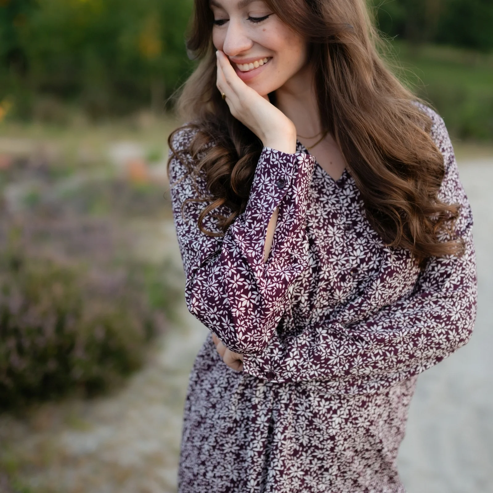 Kleid Ami mit Blumenmuster - Image 11