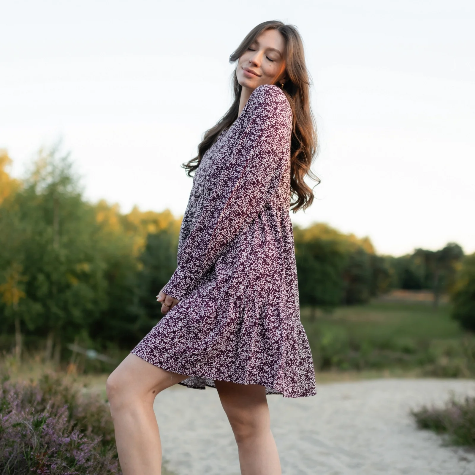 Kleid Ami mit Blumenmuster - Image 14