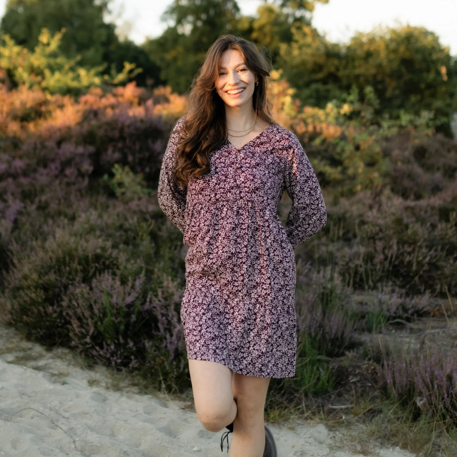 Kleid Ami mit Blumenmuster - Image 22