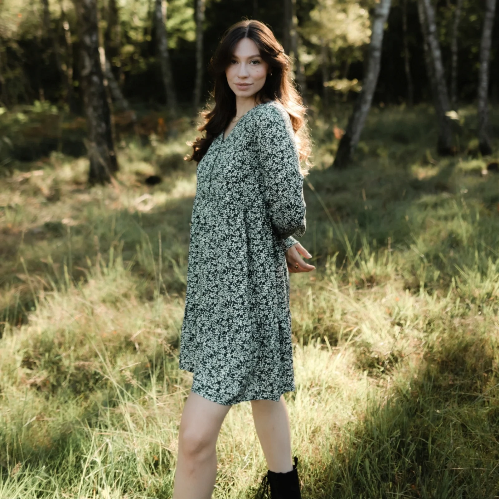 Kleid Ami mit Blumenmuster - Image 10