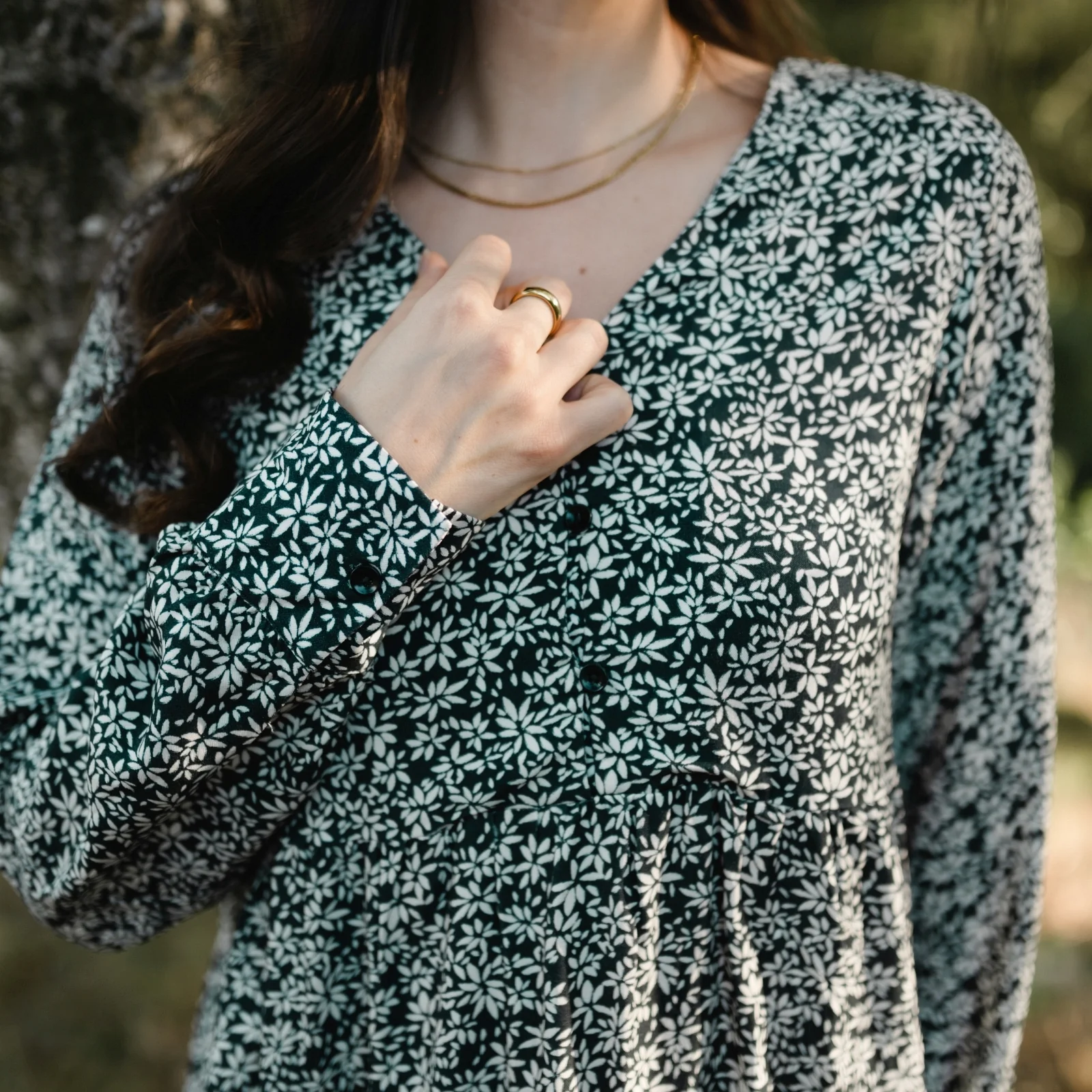 Kleid Ami mit Blumenmuster - Image 2