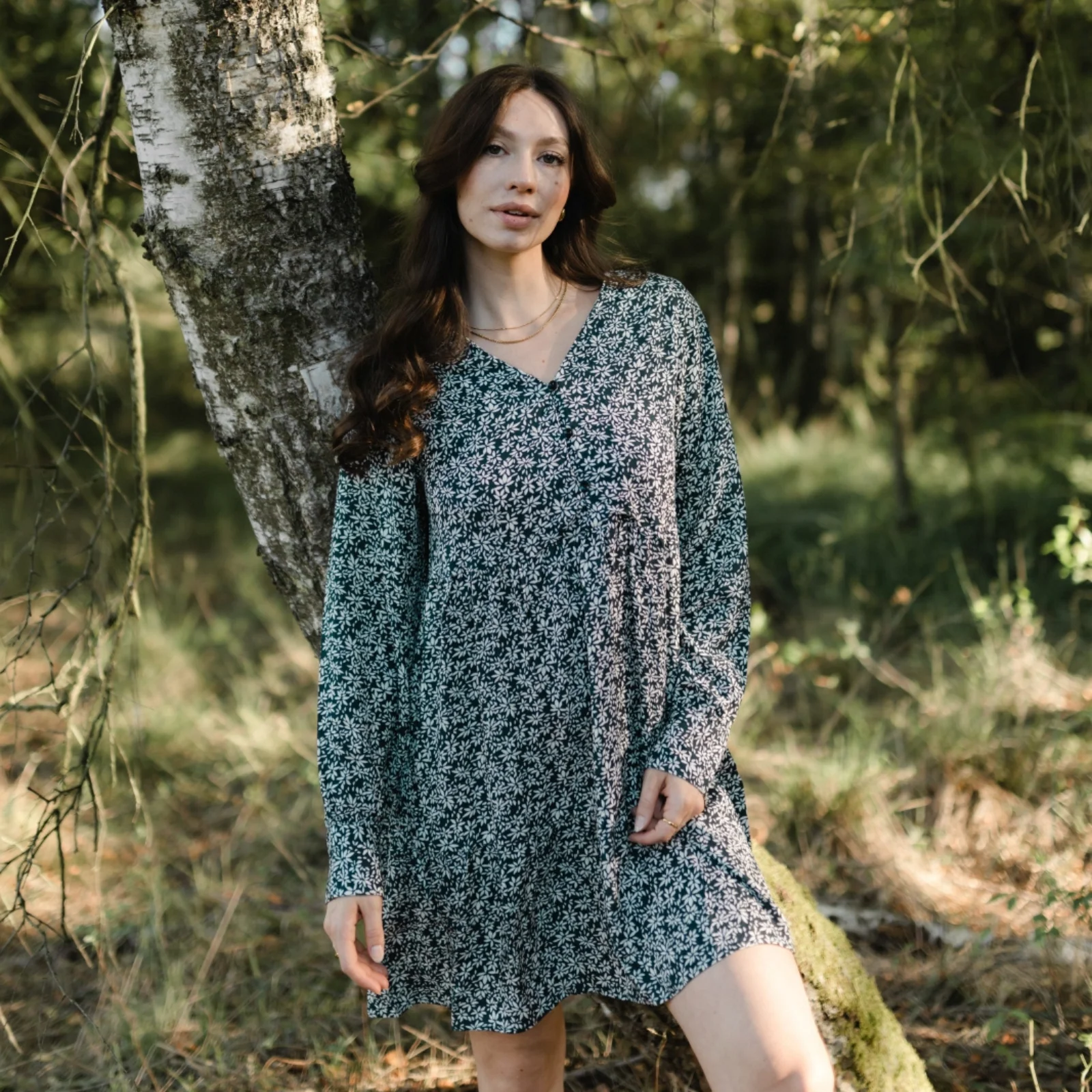 Kleid Ami mit Blumenmuster - Image 9