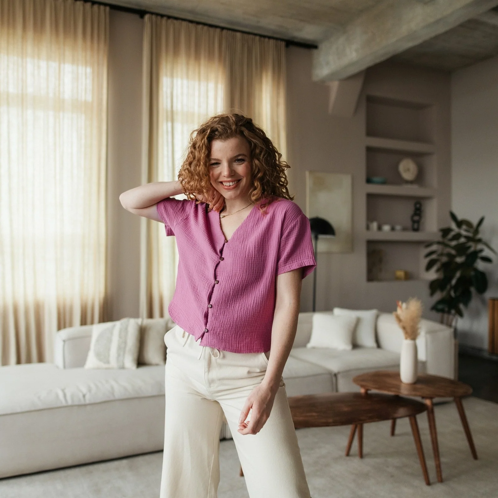 Musselin Shirt Freja - Image 24