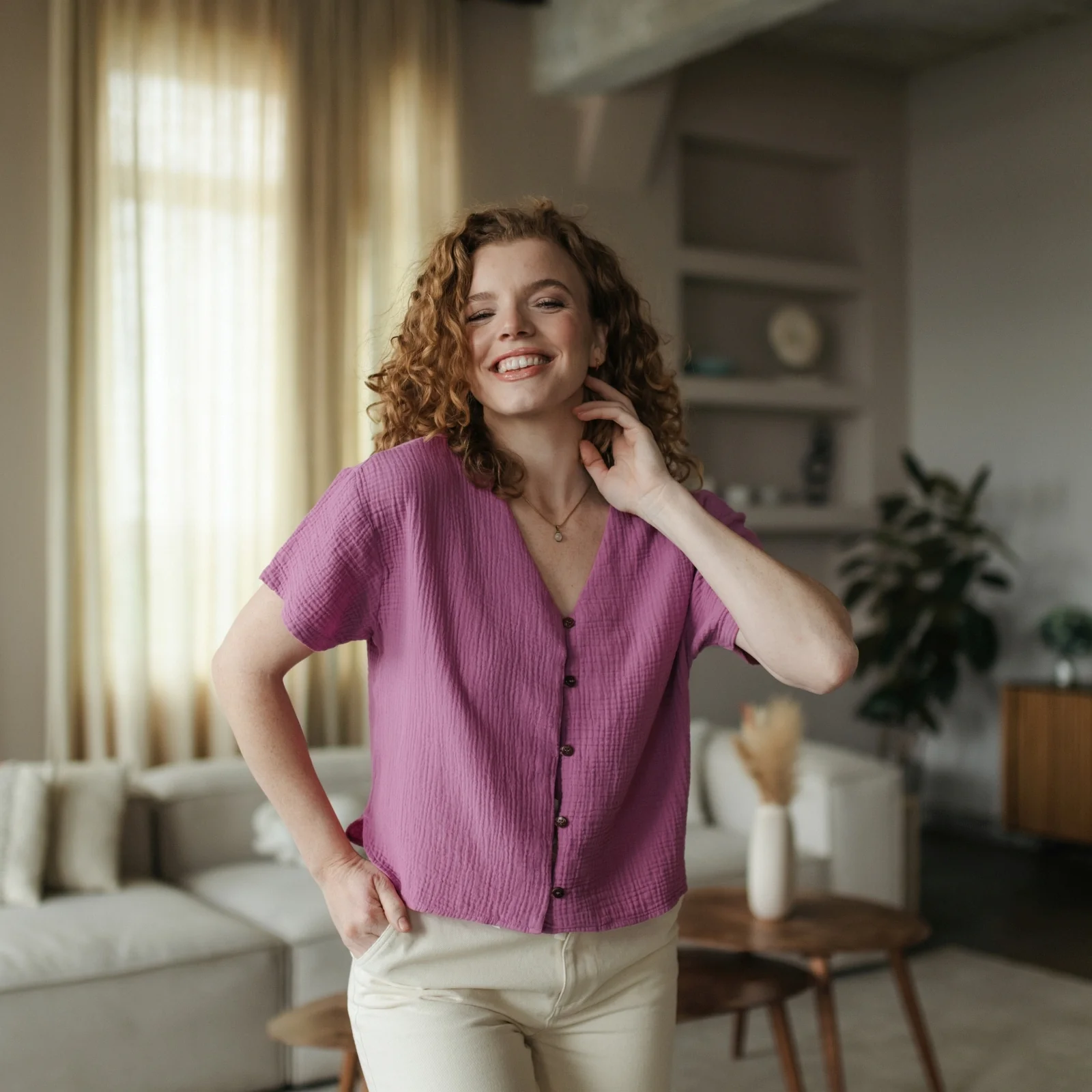 Musselin Shirt Freja - Image 28