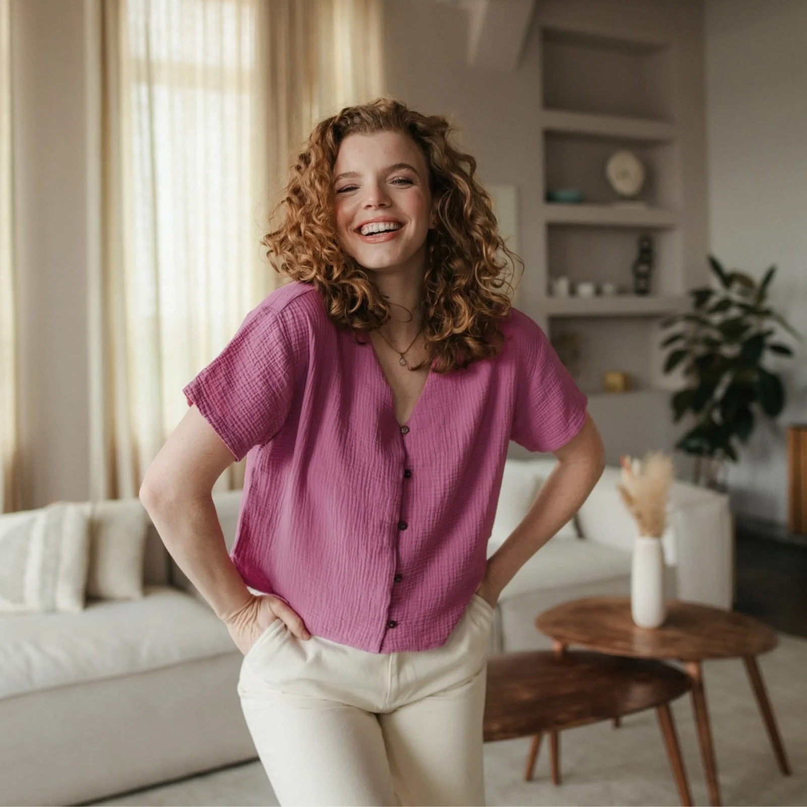 Musselin Shirt Freja - Image 3