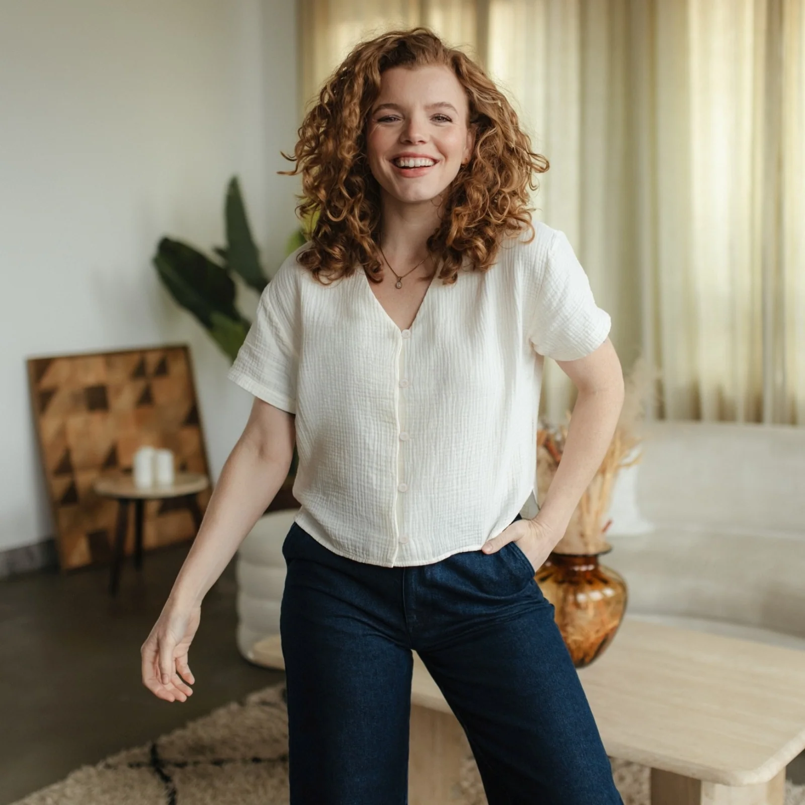 Musselin Shirt Freja