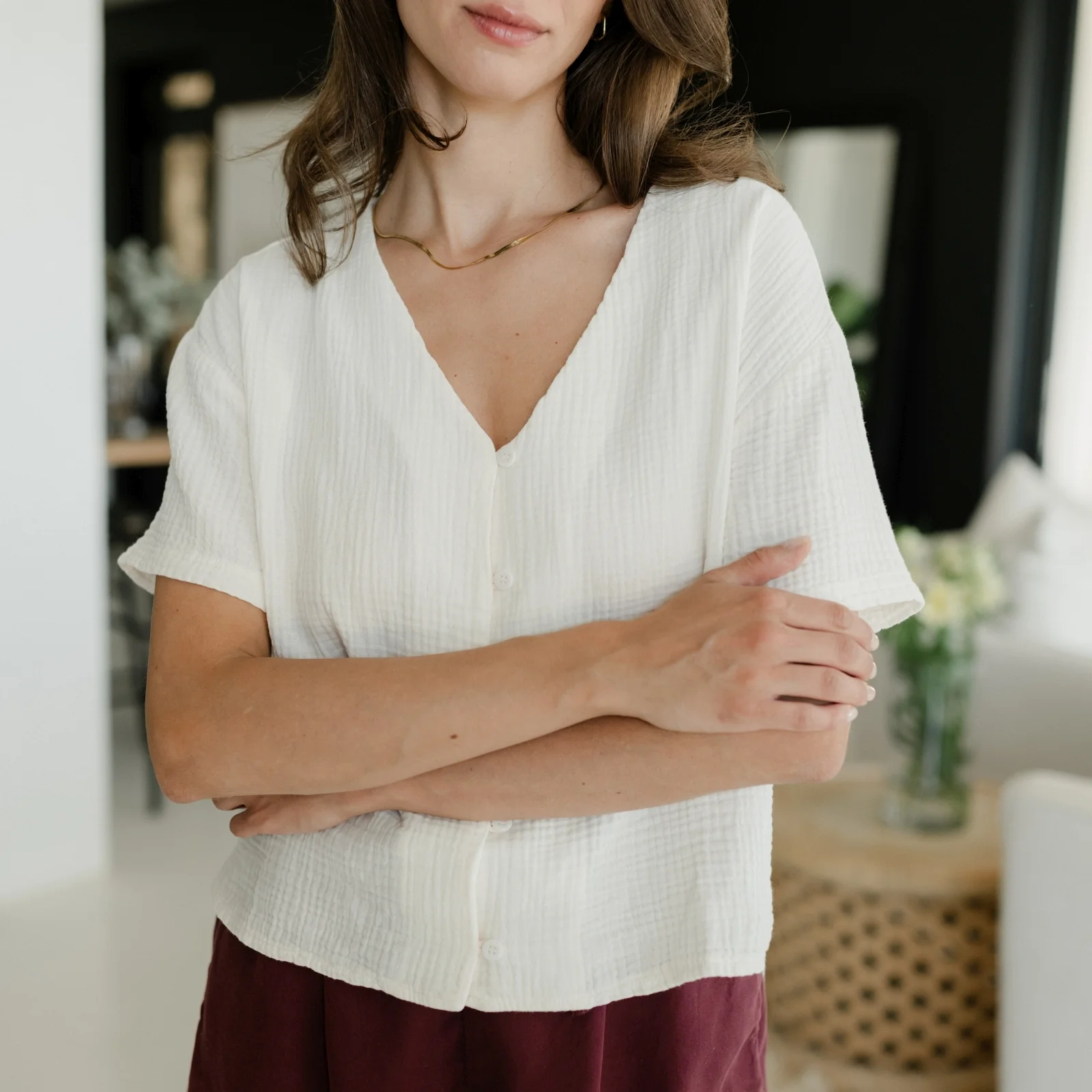 Musselin Shirt Freja - Image 12
