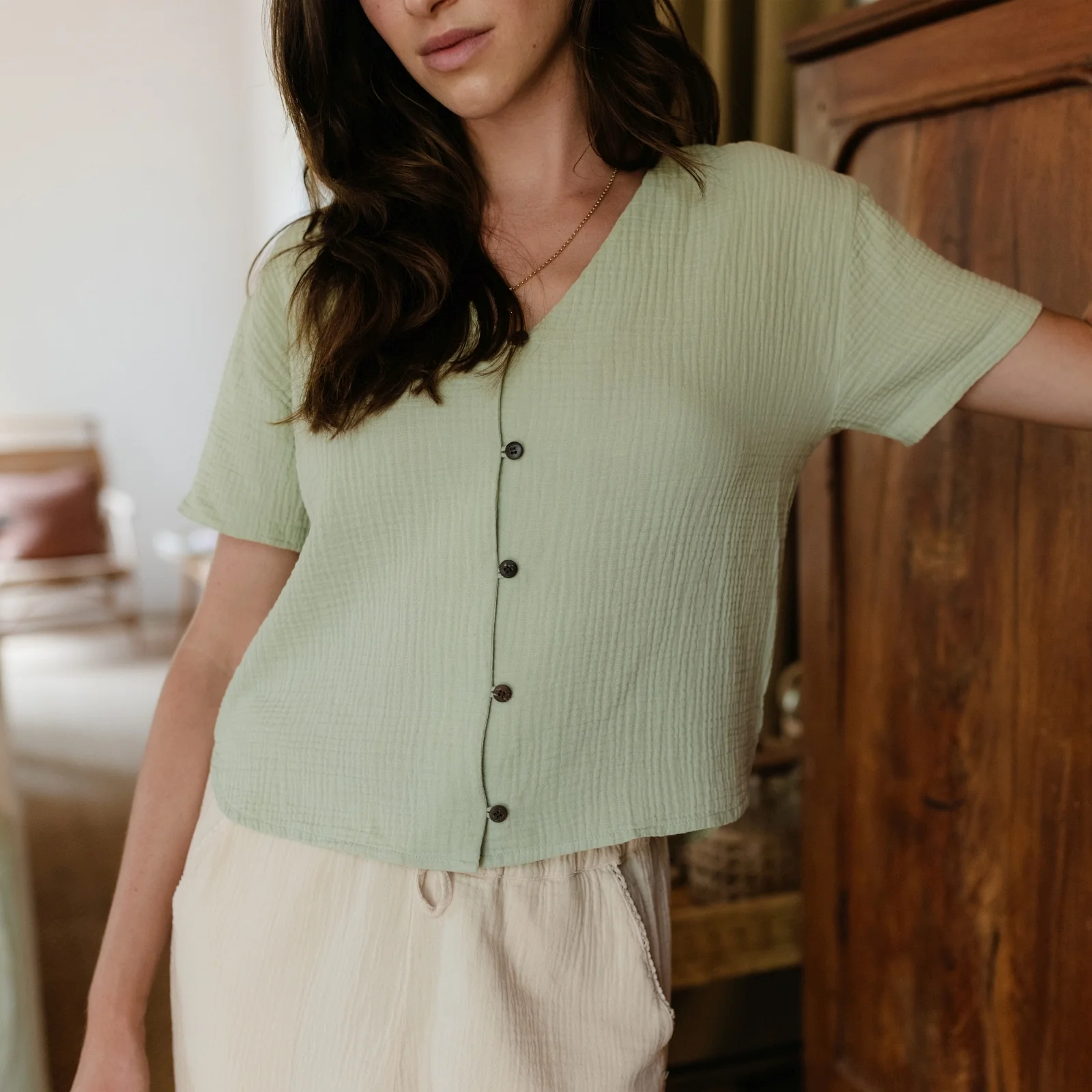 Musselin Shirt Freja - Image 11