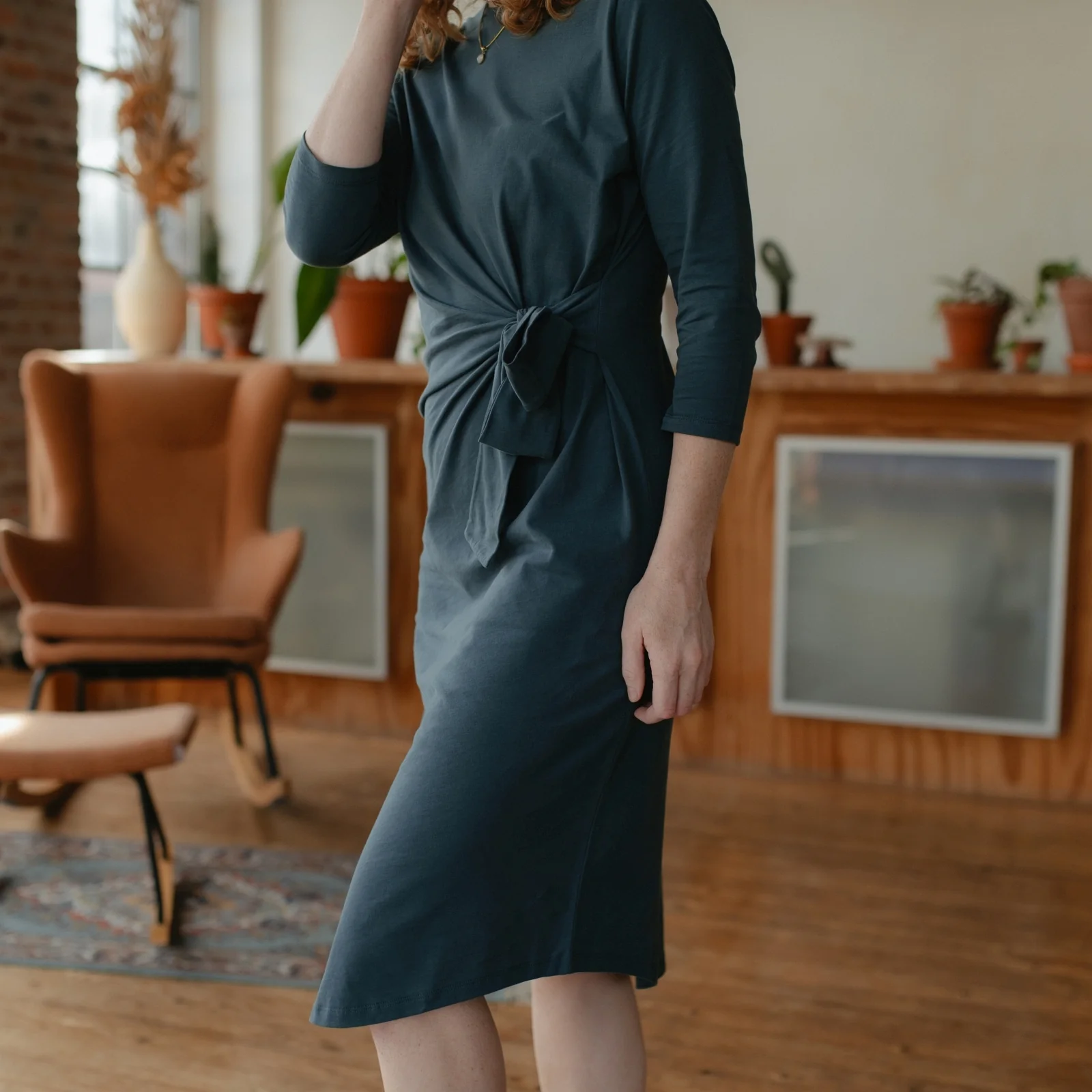 Langarm Jersey Kleid Greta - Image 5