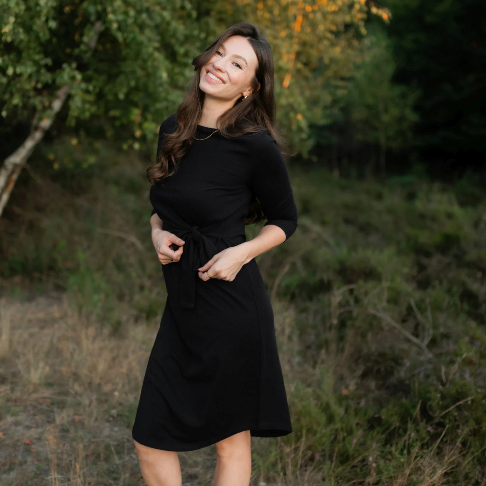 Langarm Jersey Kleid Greta - Image 8