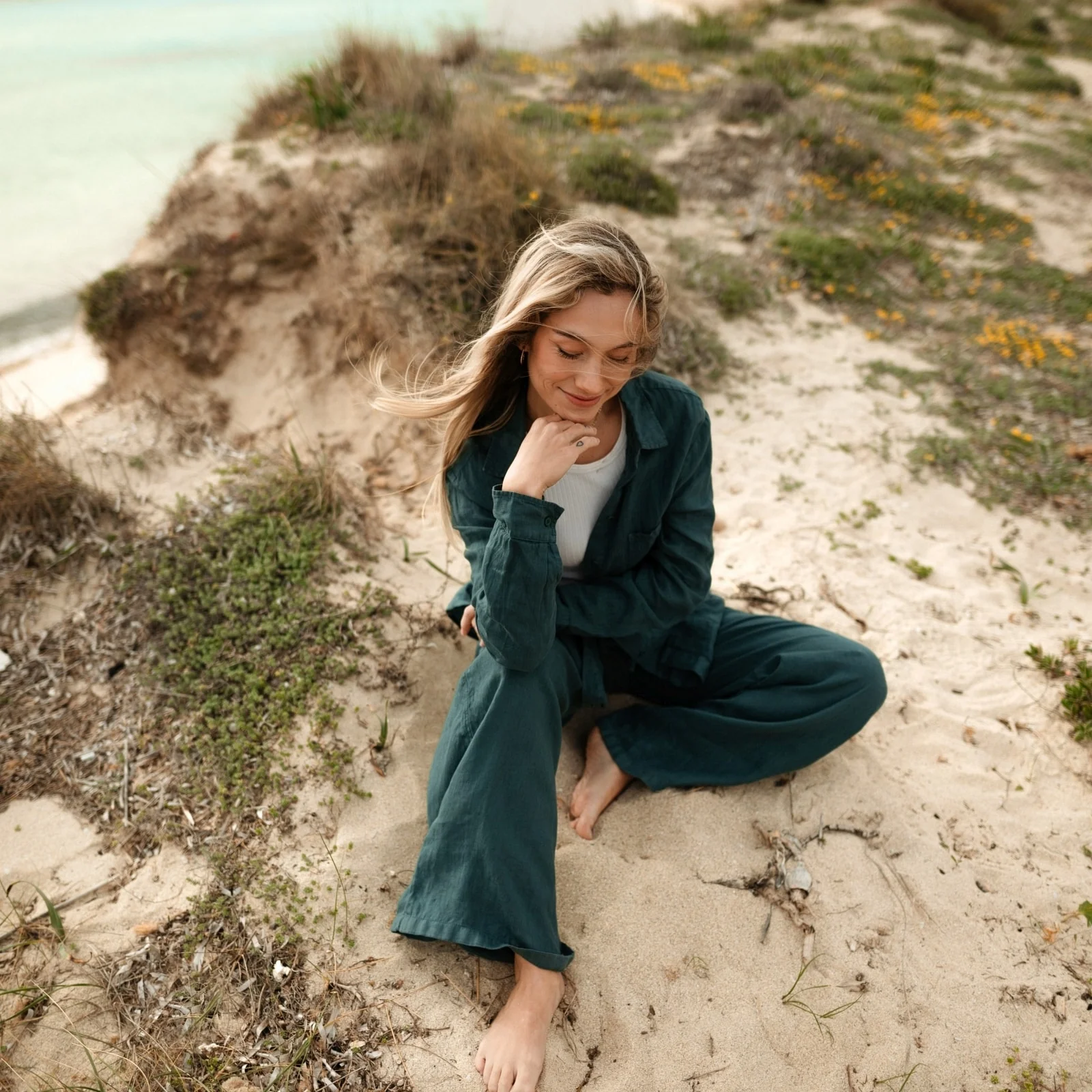 Leinen Bluse Cilia - Image 13