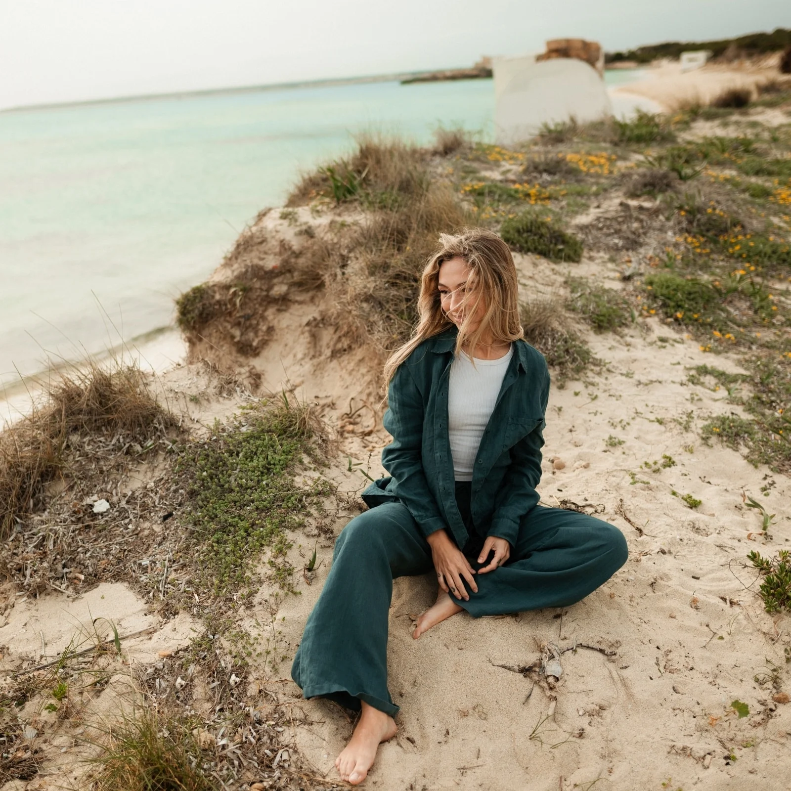 Leinen Bluse Cilia - Image 14