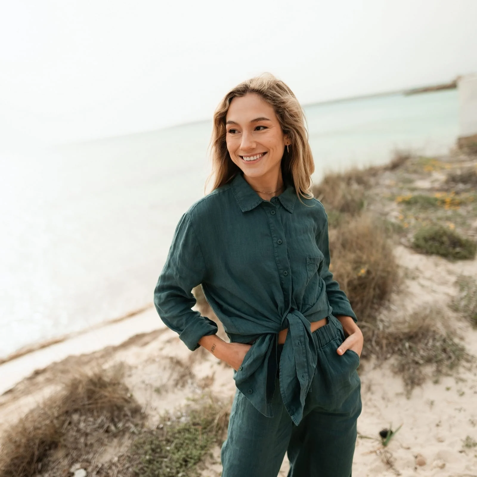 Leinen Bluse Cilia - Image 19