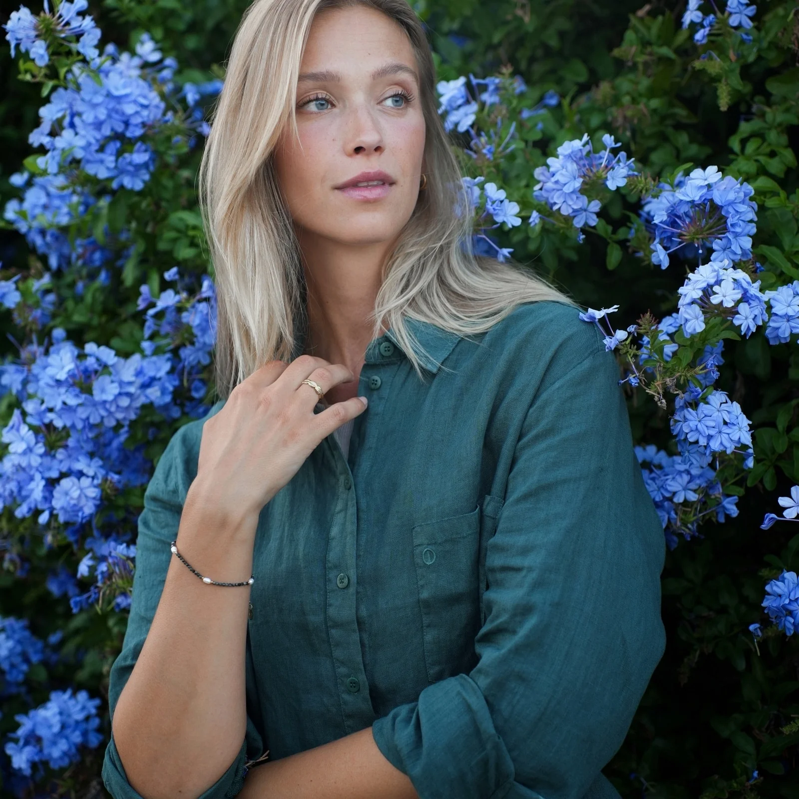 Leinen Bluse Cilia - Image 5