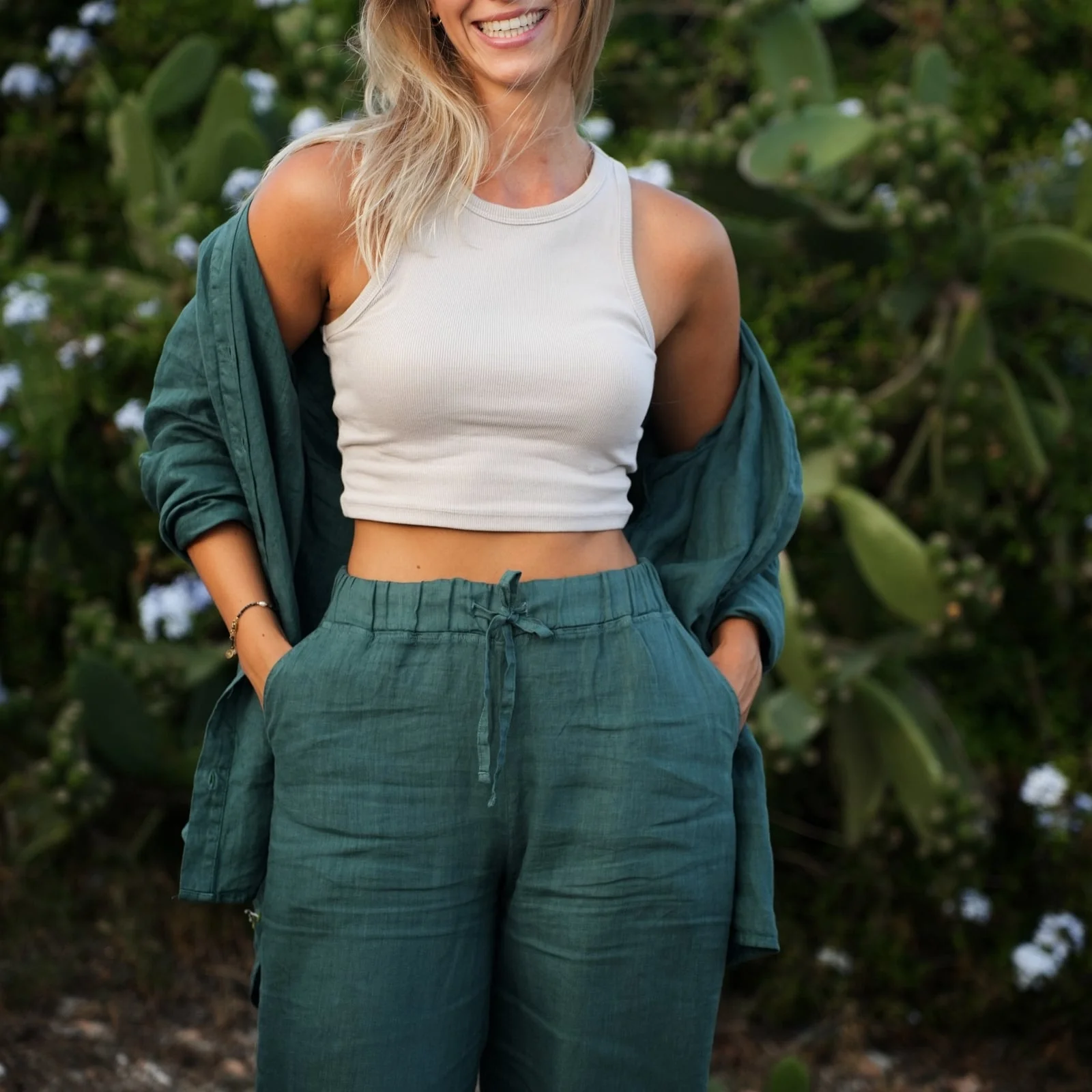 Leinen Bluse Cilia - Image 6
