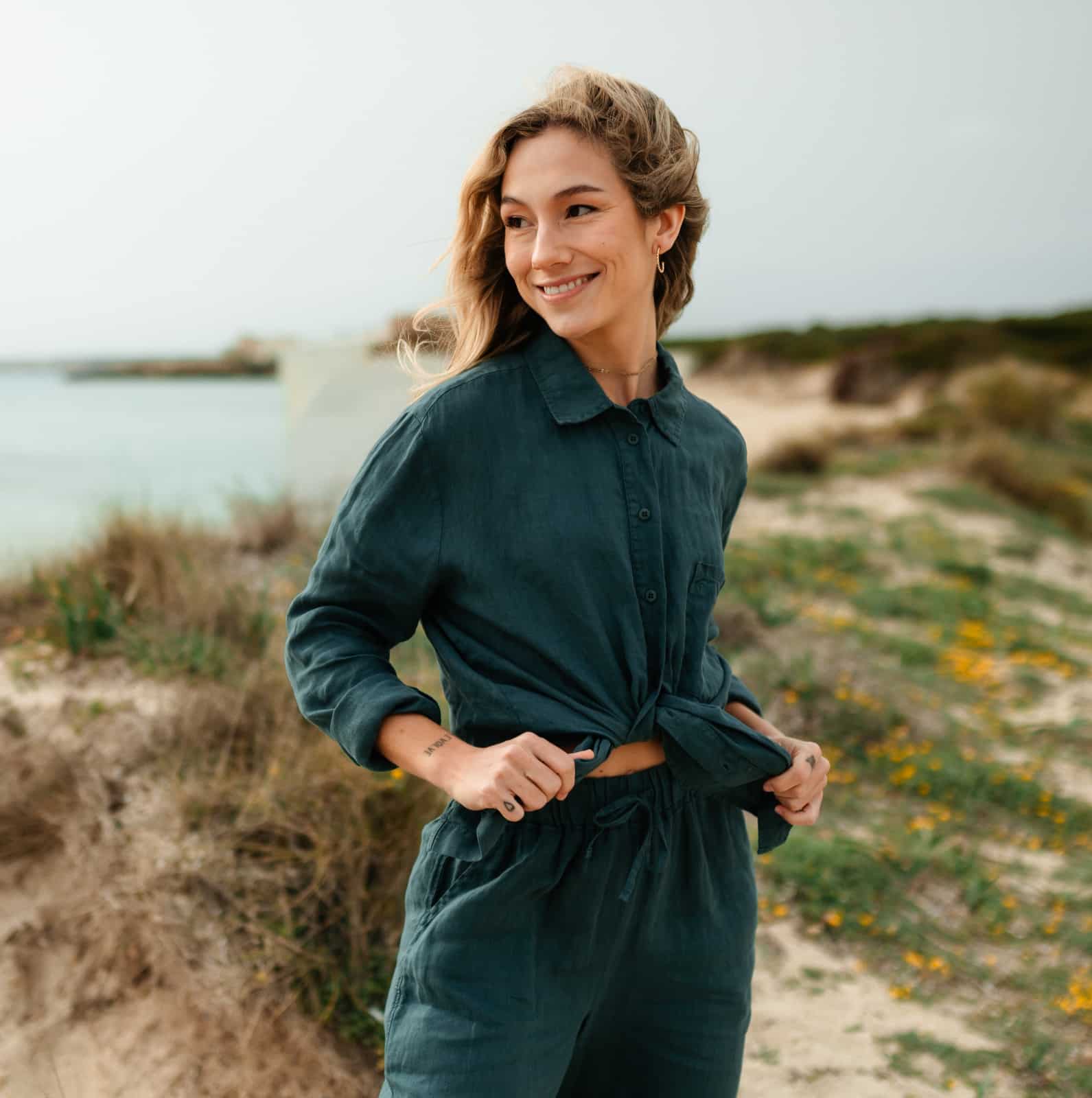 Leinen Bluse Cilia - Image 7