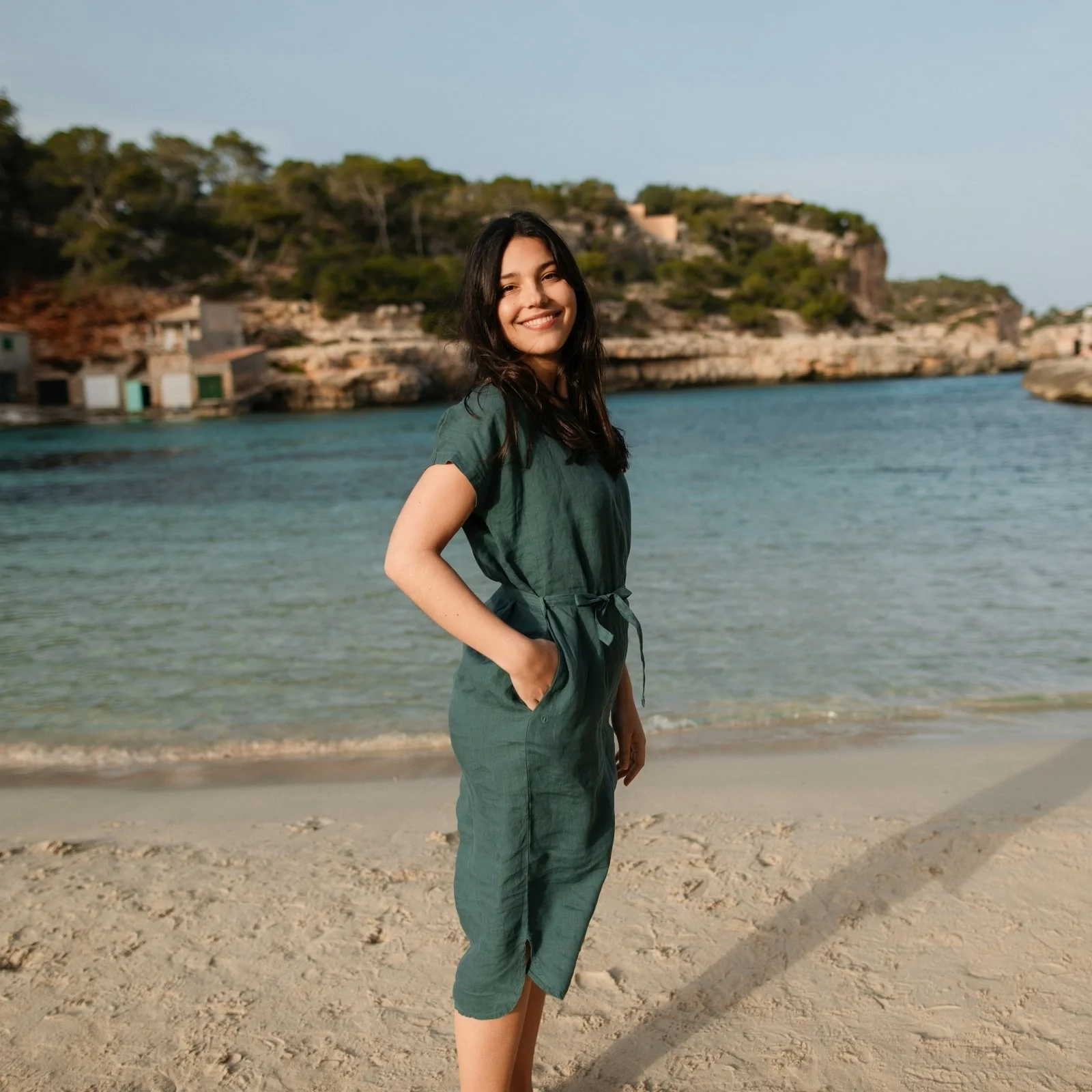 Leinen Kleid Elin - Image 3