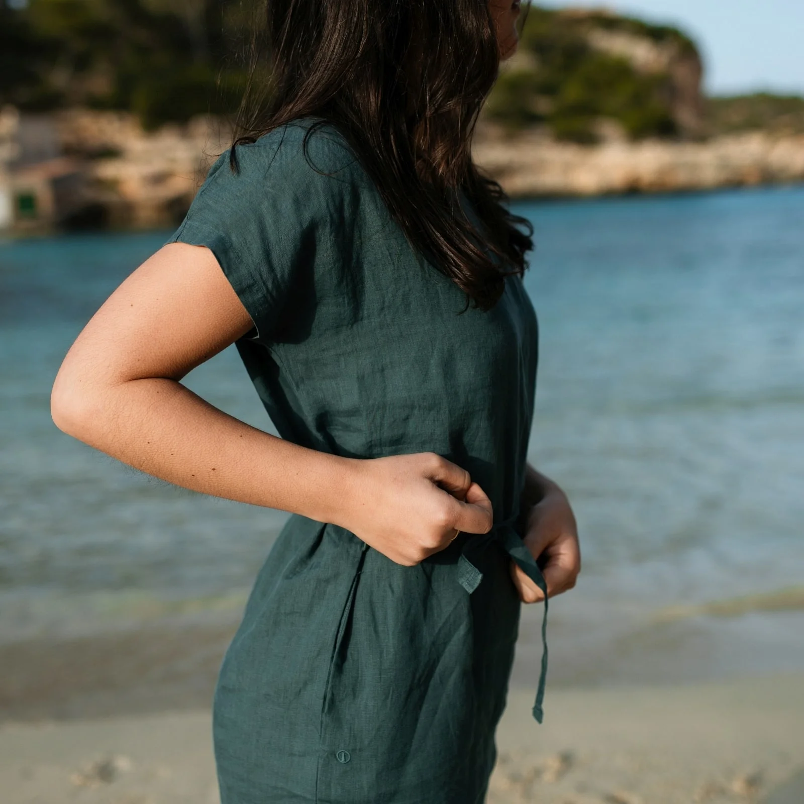 Leinen Kleid Elin - Image 9